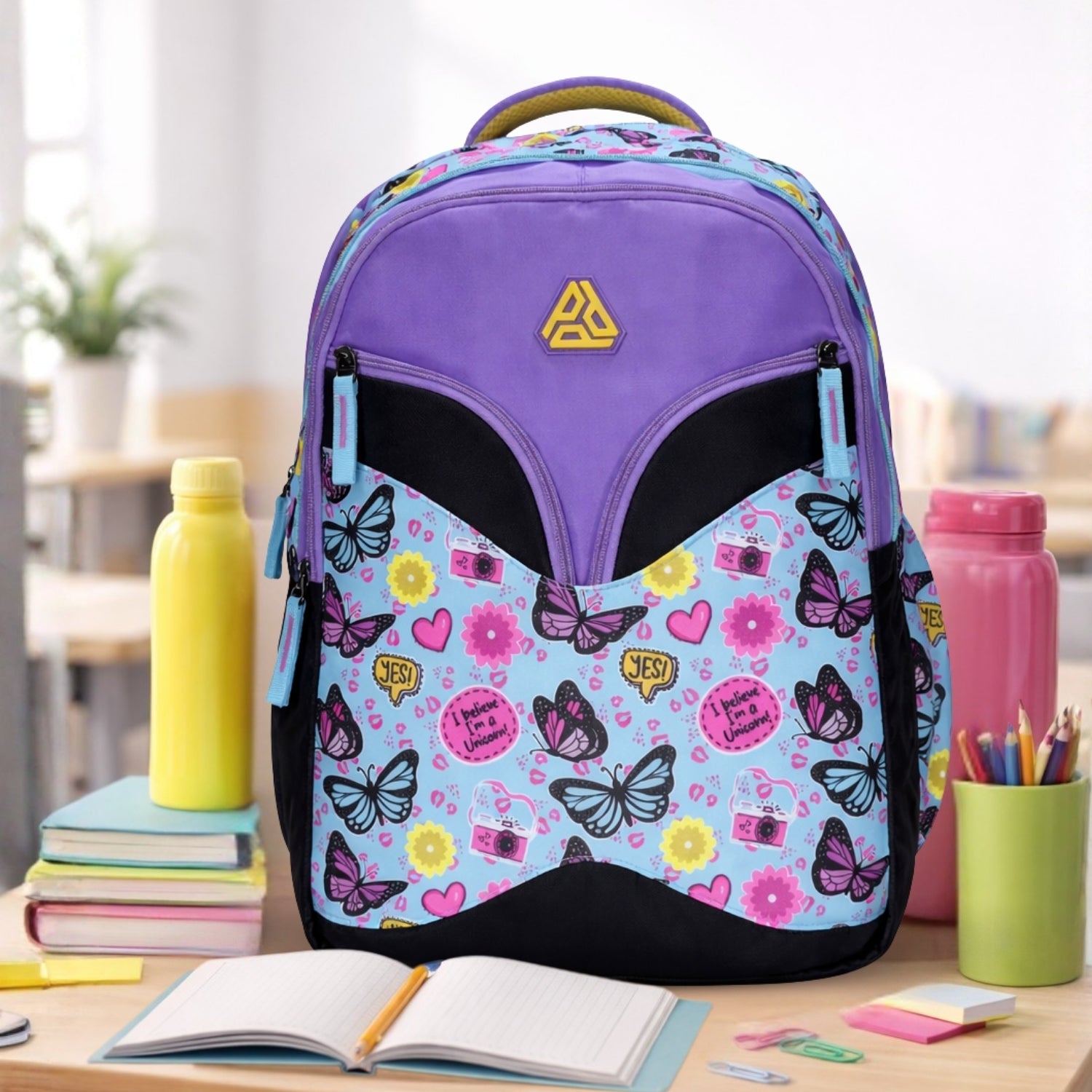 Flutter Into School in Style: The Perfect Butterfly School Bag for Kids