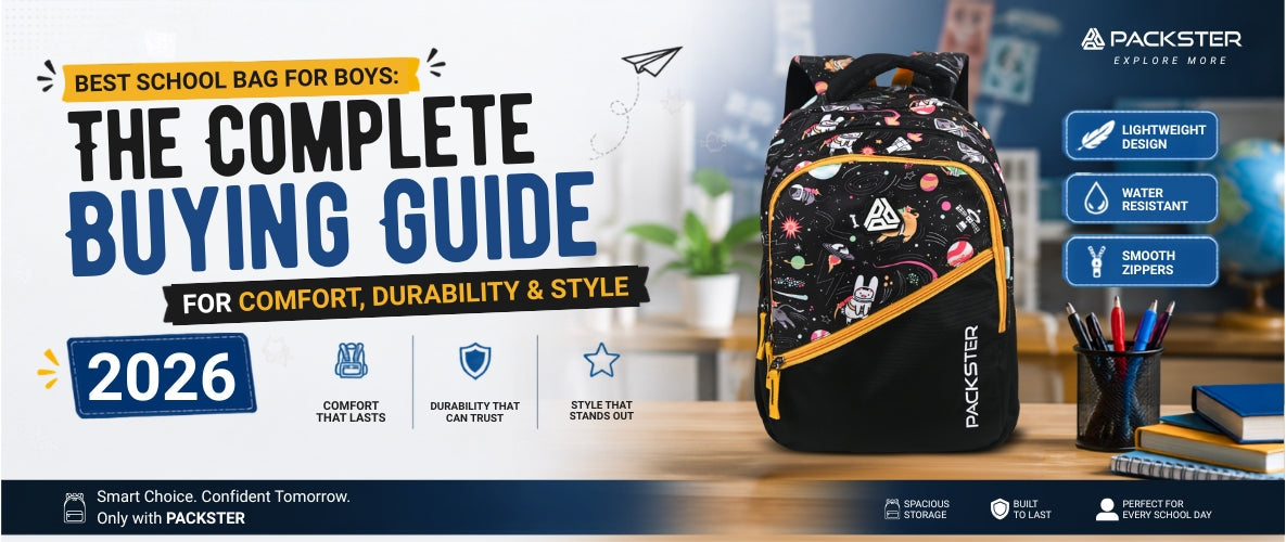 Best School Bag for Boys: The Complete Buying Guide for Comfort, Durability & Style (2026) | Packster