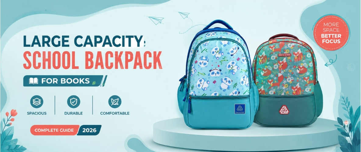 Large Capacity School Backpack for Books
