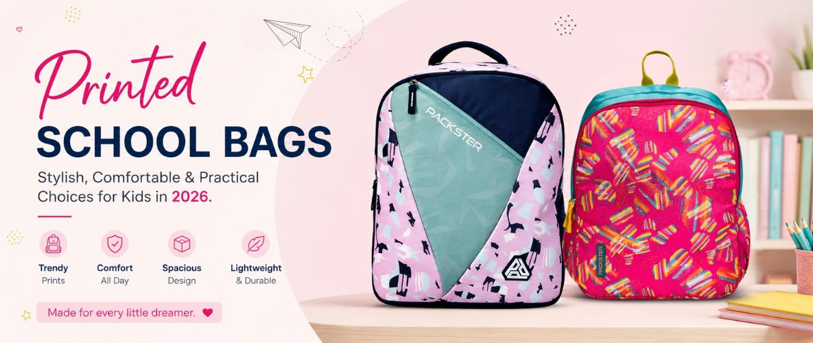Printed School Bags