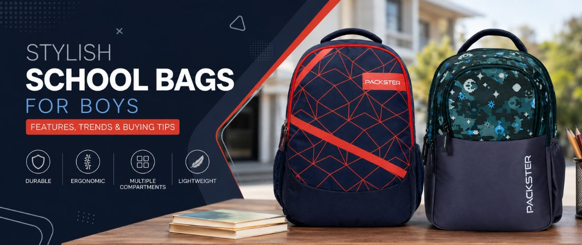 stylish school bags for boys