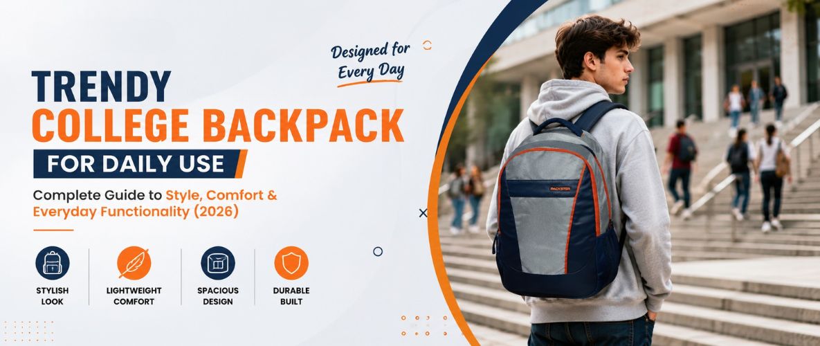 Trendy College Backpack for Daily Use