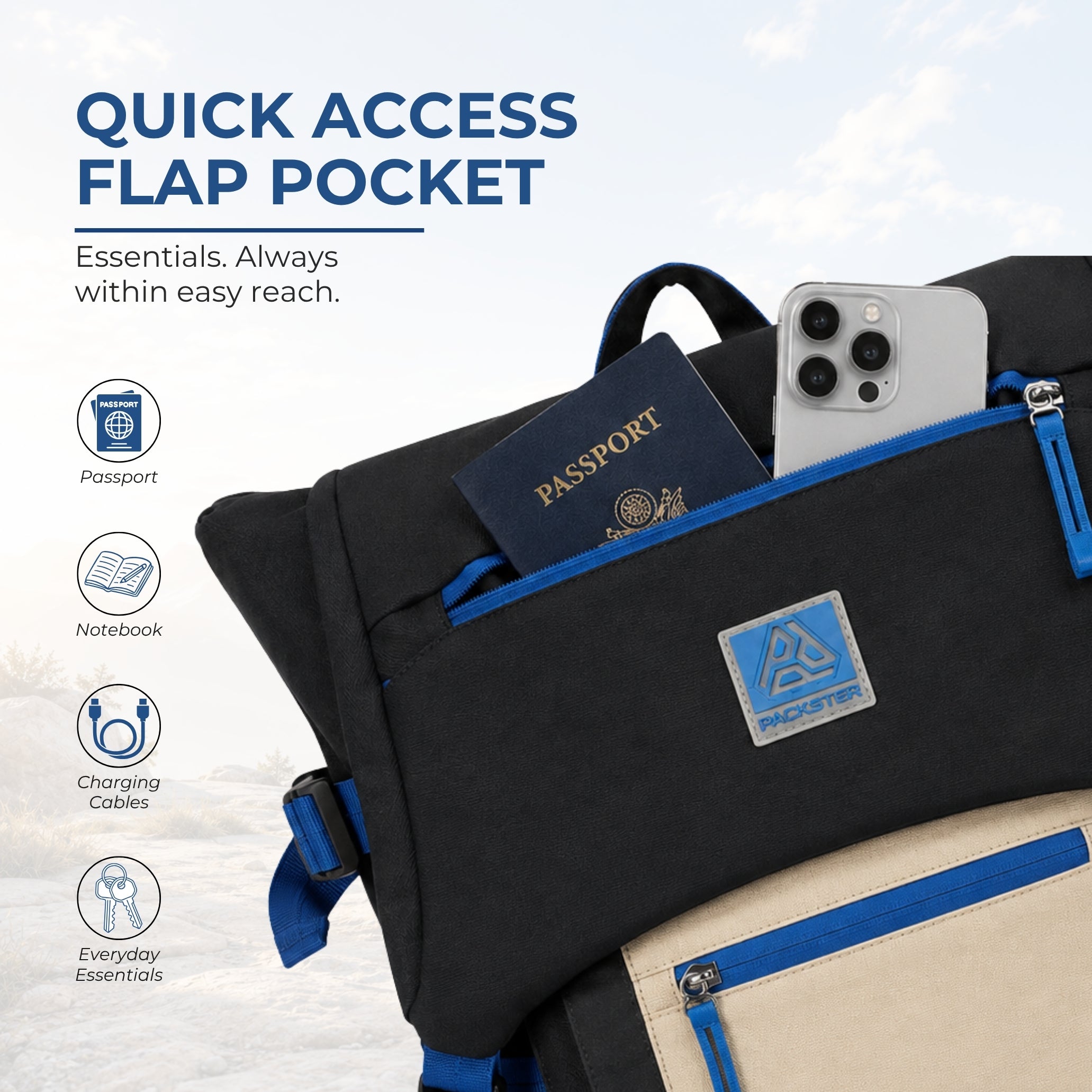 Travel Backpack for Men & Women 