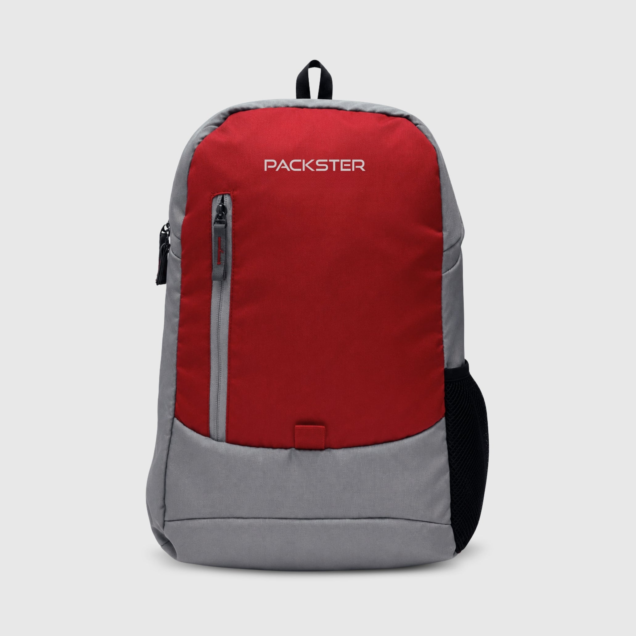 Grey Red Casual Backpack for Men &amp; Women