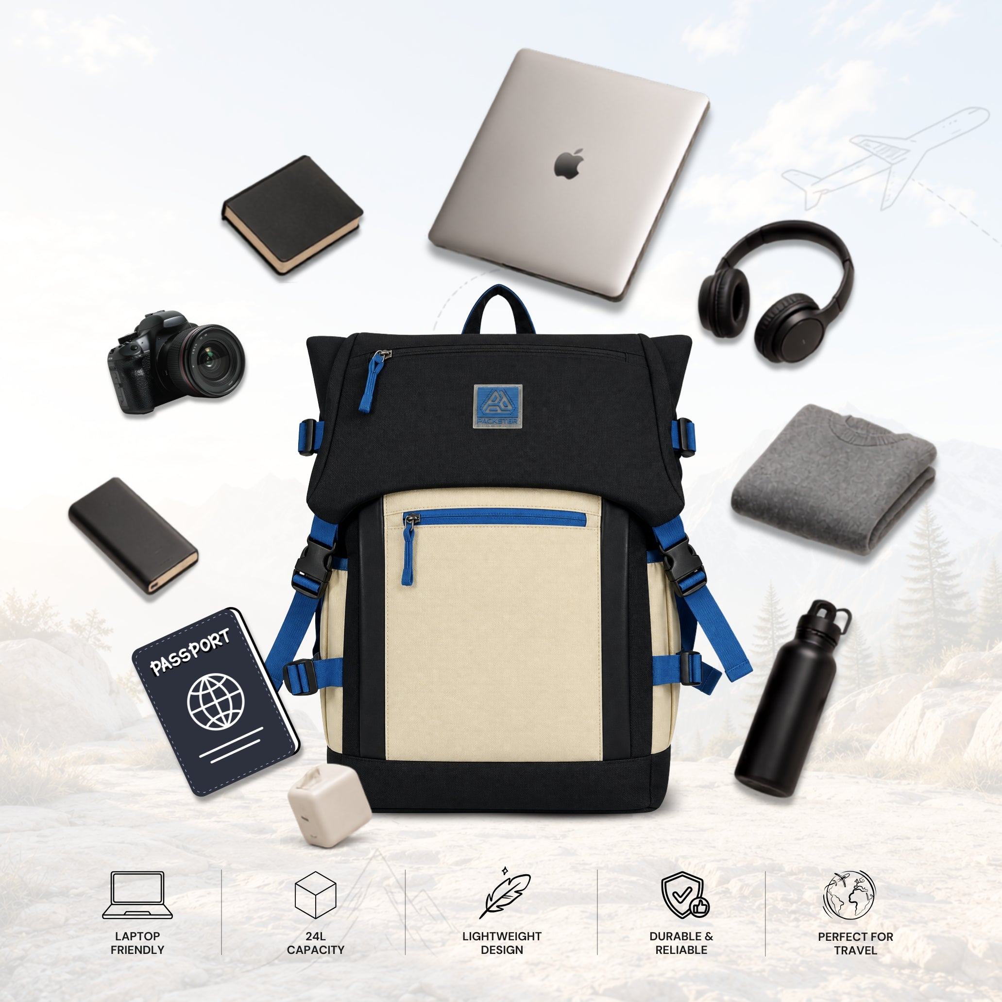 Travel Backpack for Men & Women 
