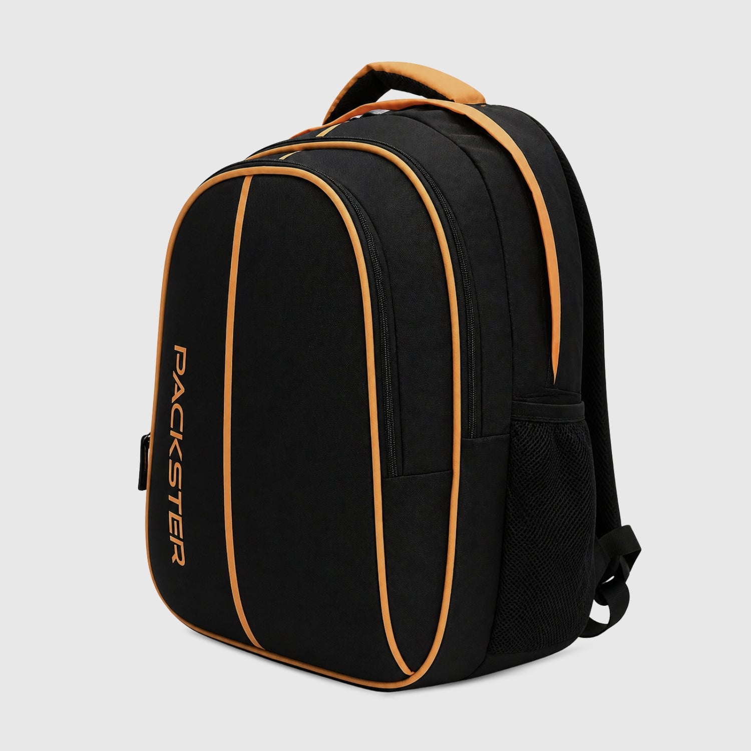 Orange Laptop Backpack for Men & Women