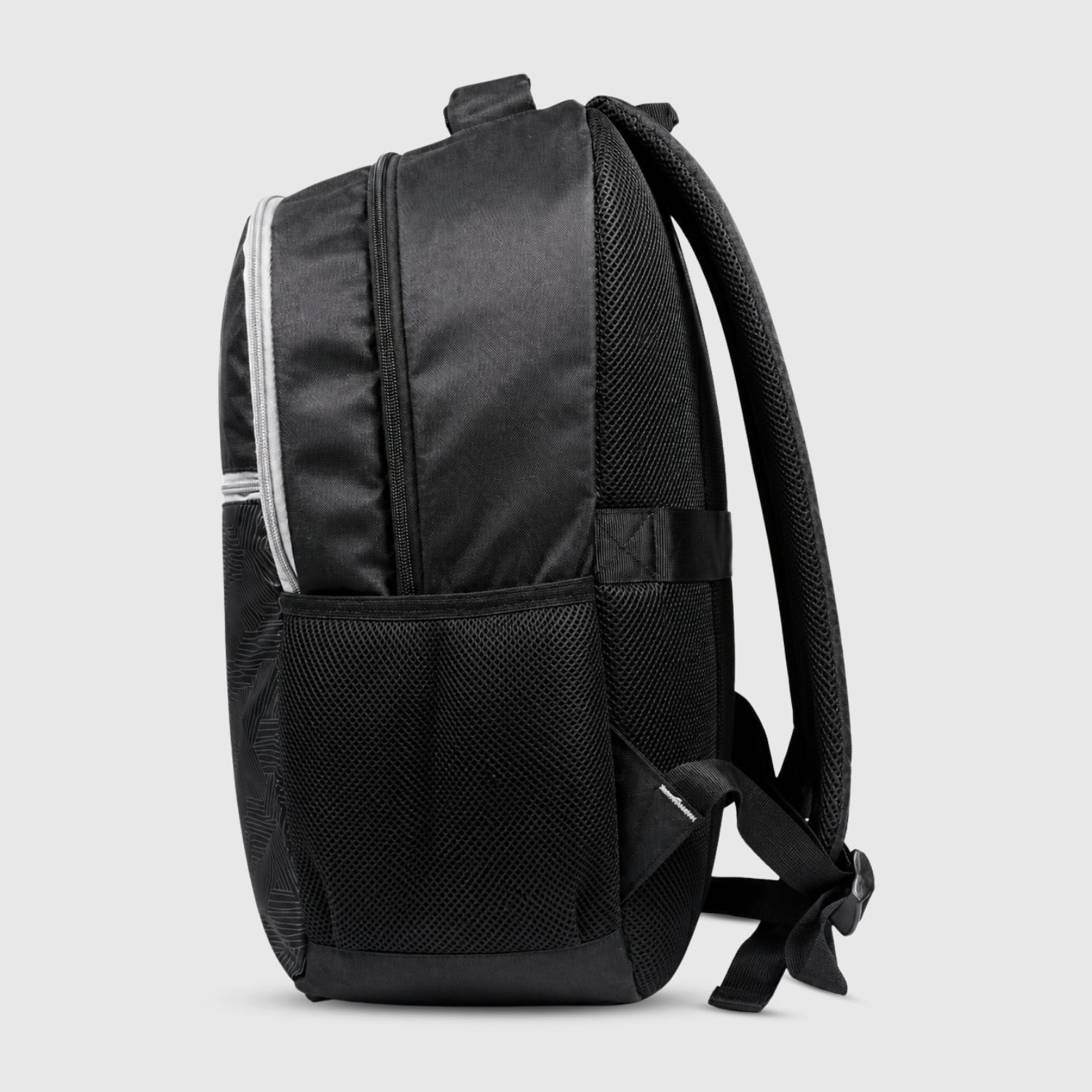 black travel backpack