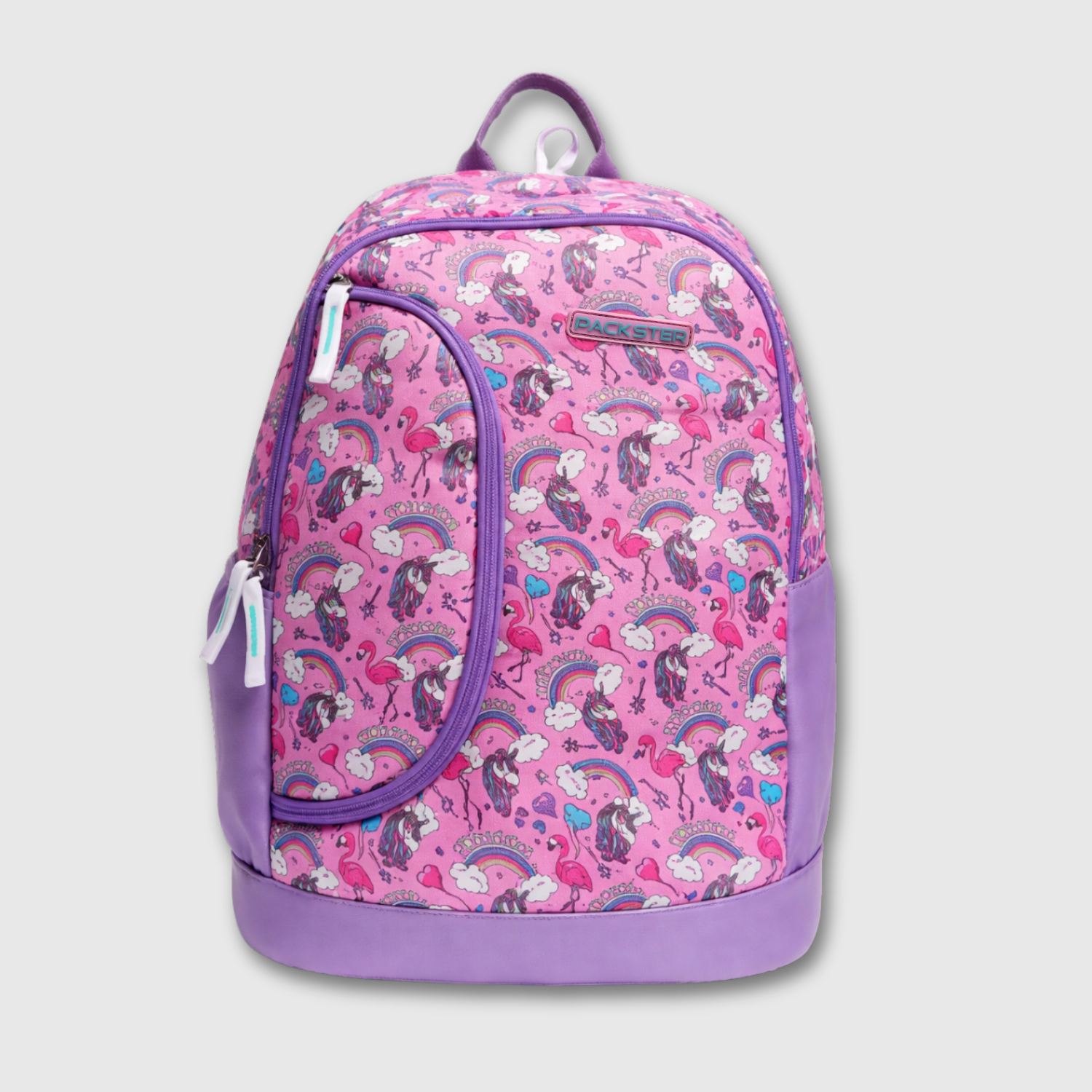 PACKSTER Princess Pink kids Backpack – Water-Resistant, Lightweight, Multi-Compartment School Bag