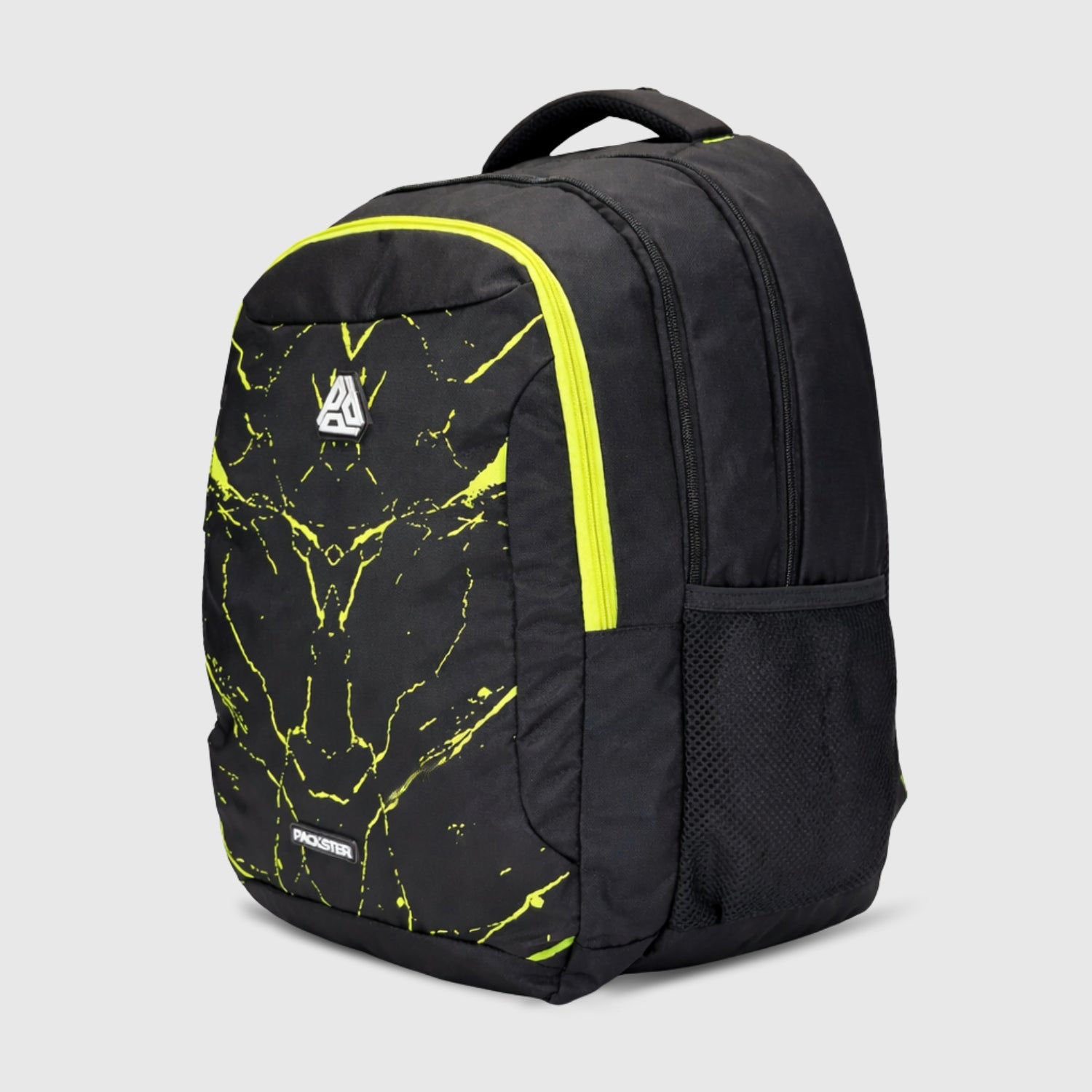 Packster BTS Spark 40L Backpack, Triple Compartment Design with Laptop Sleeve, Water Resistant Casual Office & Travel Bag for Men & Women