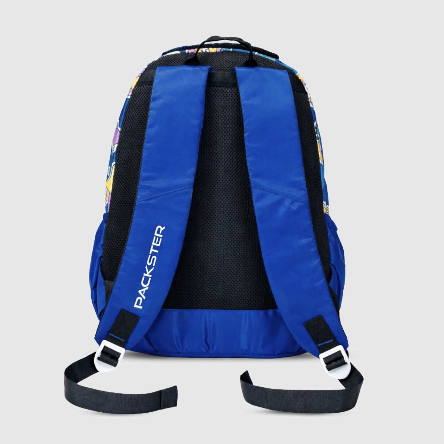 Packster BTS Twilight 30L Girls School Bag 8–12 Years | Lightweight Water-Resistant Design | Triple Compartment Storage | Comfortable Padded Straps & Dual Bottle Holder | Daily Use (Blue)