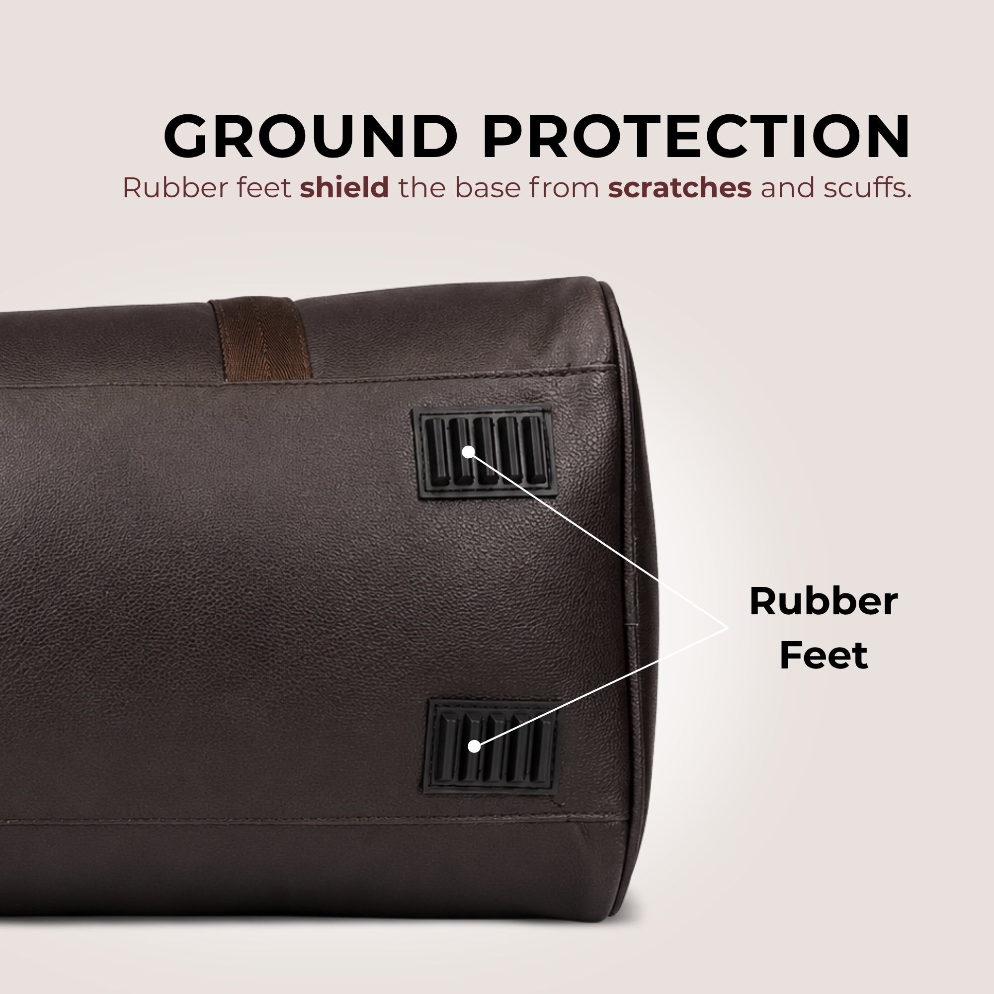 Brown Travel Duffle Bag