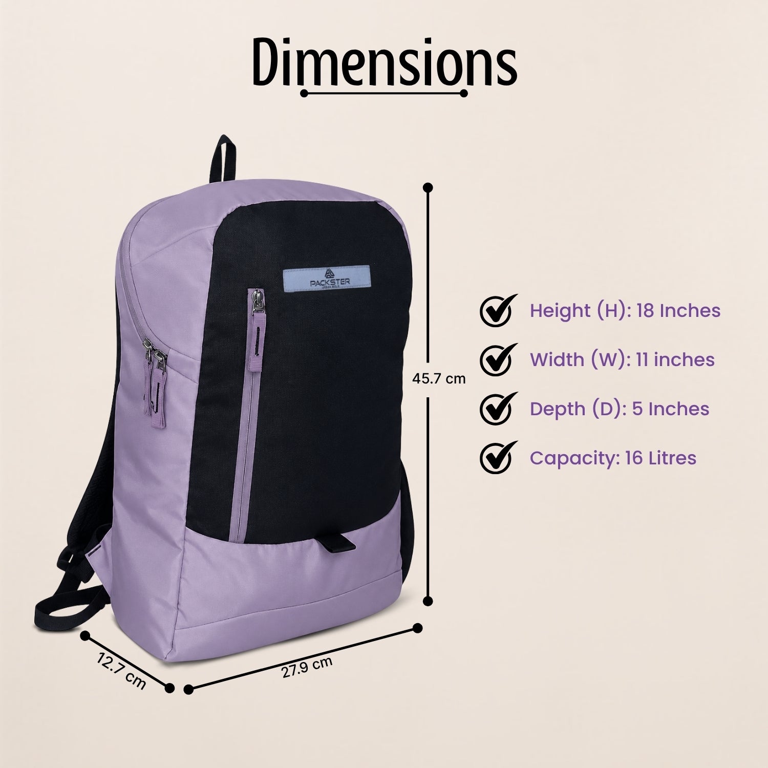 Electric Lavender Backpack