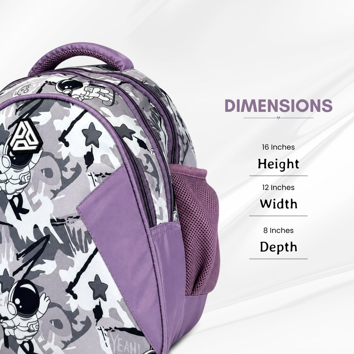Lavender School Bag for Kids