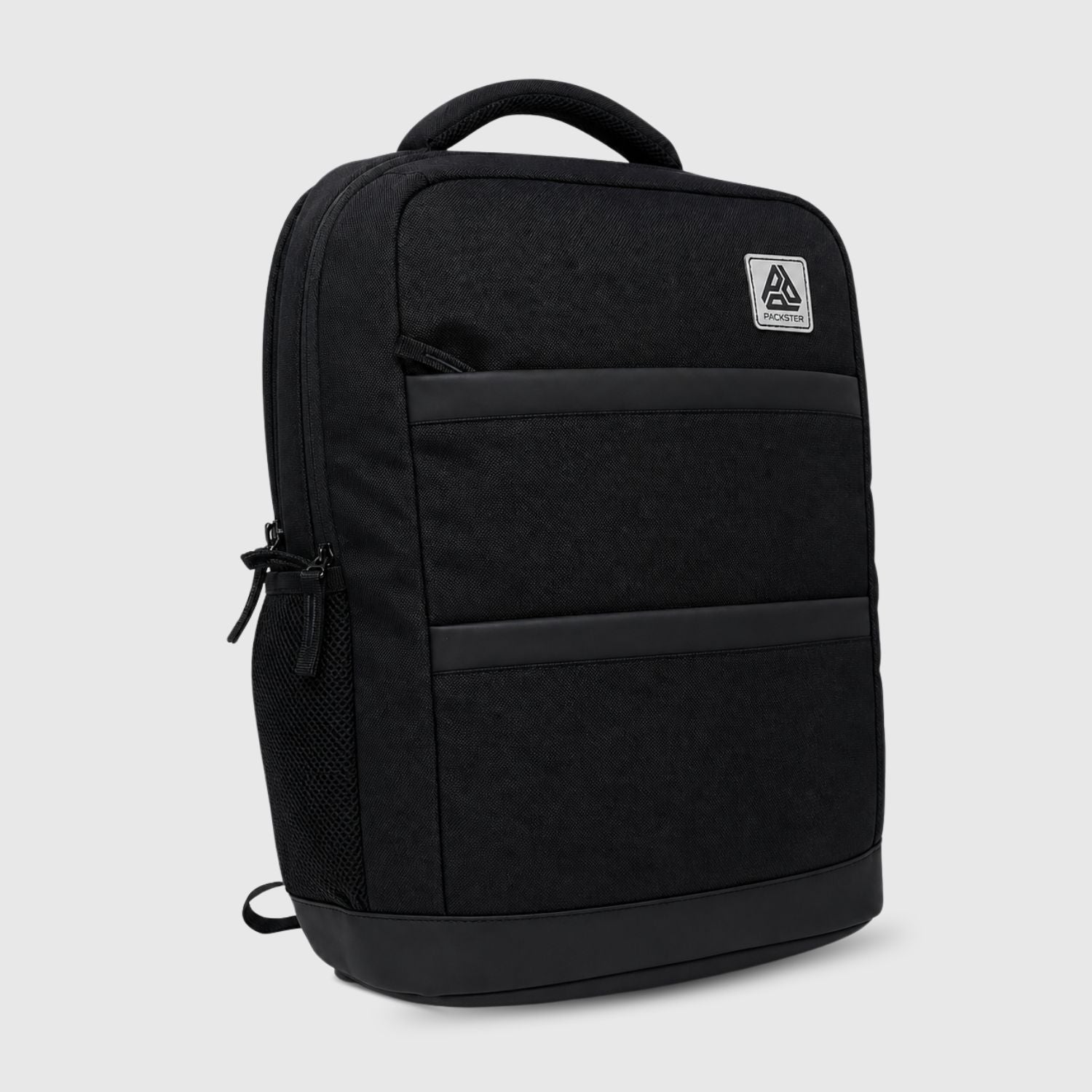 Black Office Backpack for Men