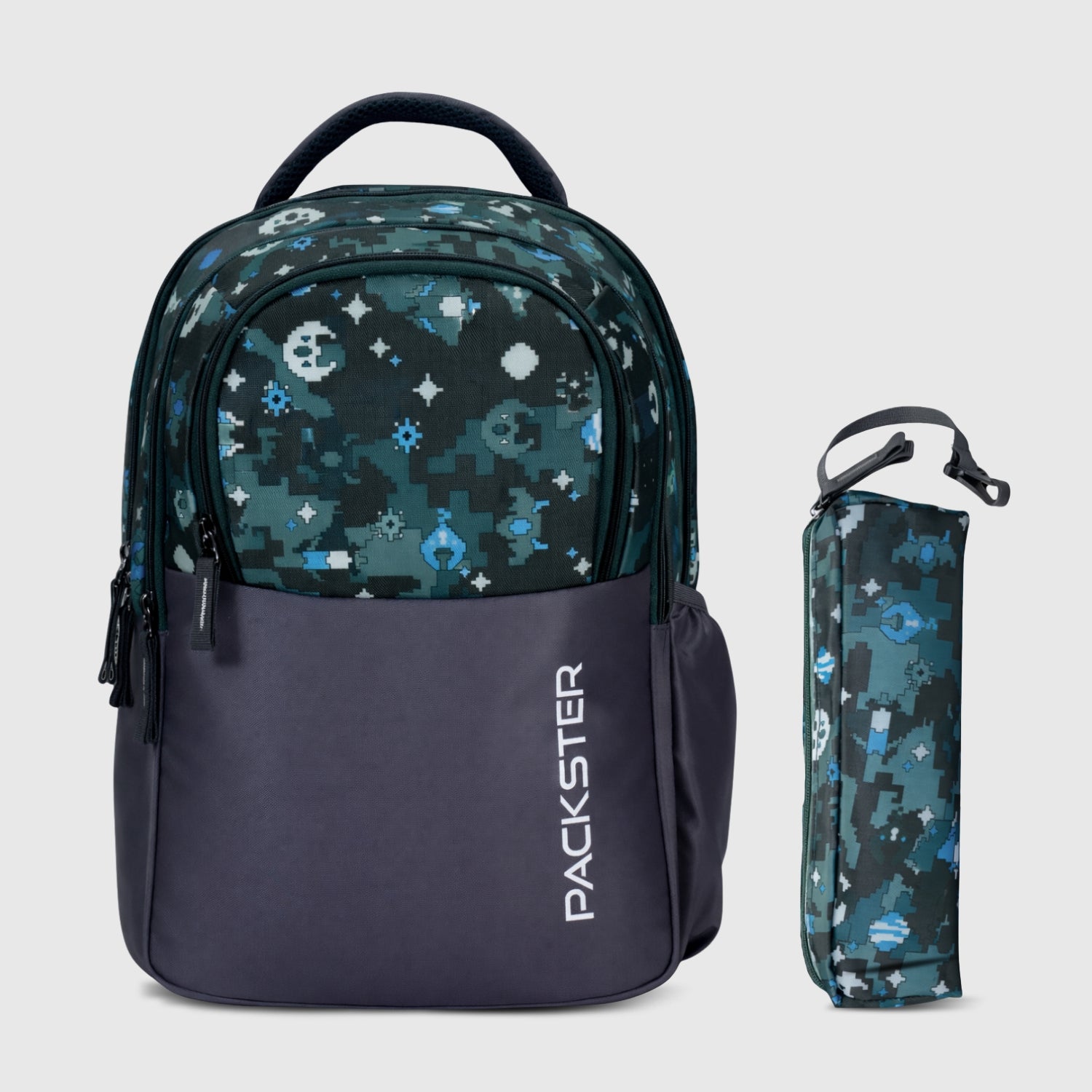 Packster Macpat 19L School Backpack for Girls |Water-Resistant |  Lightweight with Padded Shoulder Straps | 3 Compartments | Ideal for Books, Lunch Box & Essentials