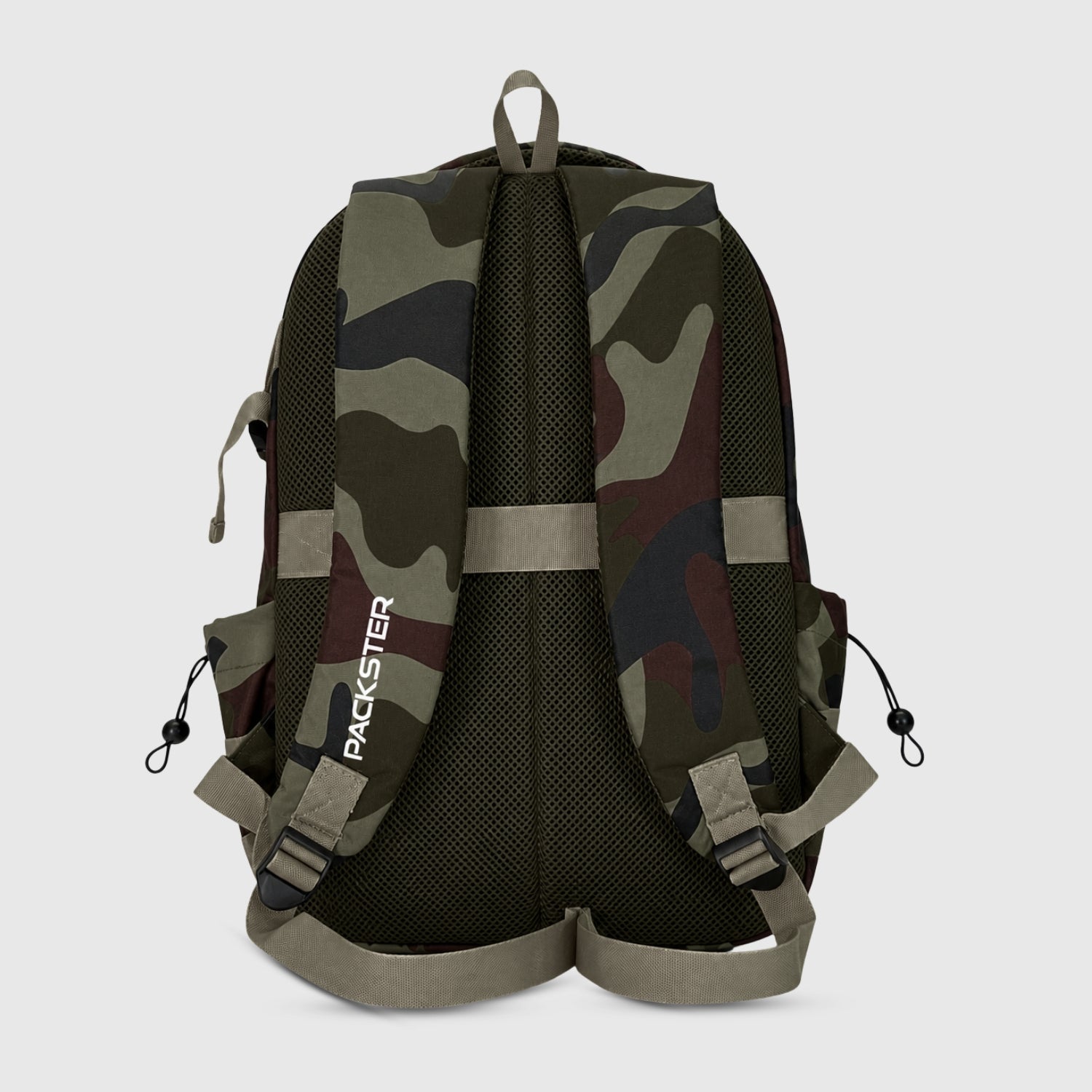  Khaki Travel Backpack 