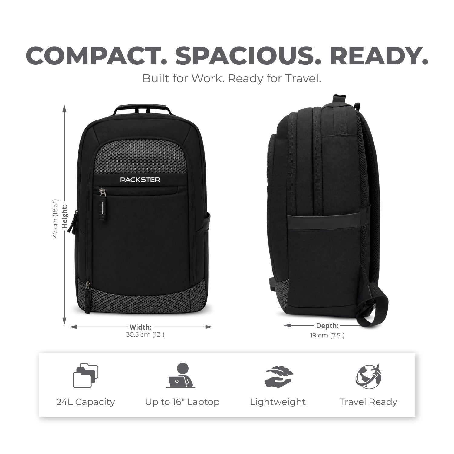 Laptop Backpack / Office Backpack / Travel Backpack