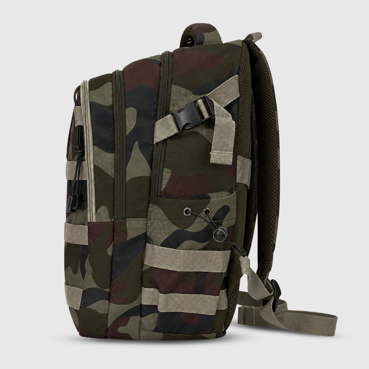  Khaki Travel Backpack 