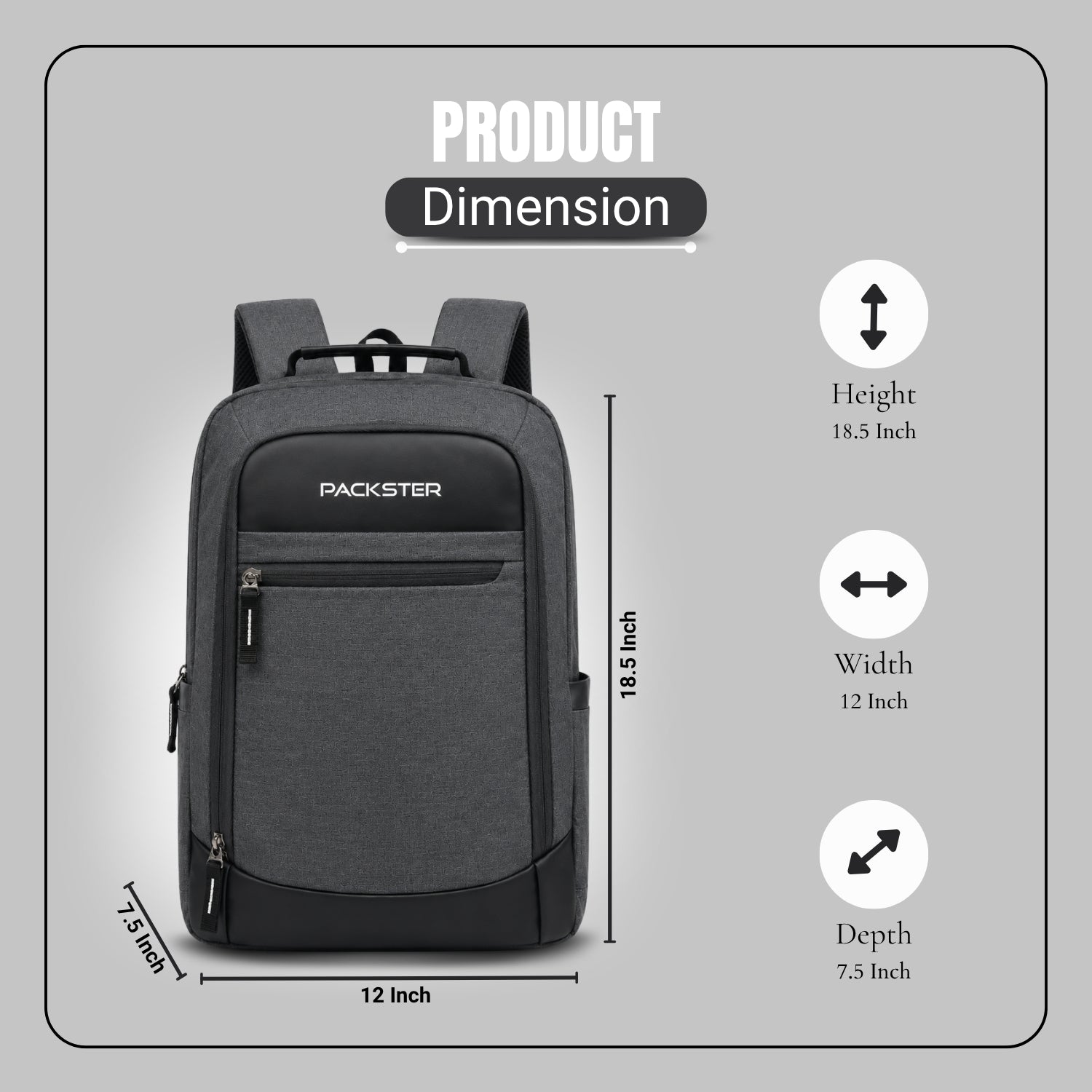 Laptop Backpack / Office Backpack / Travel Backpack