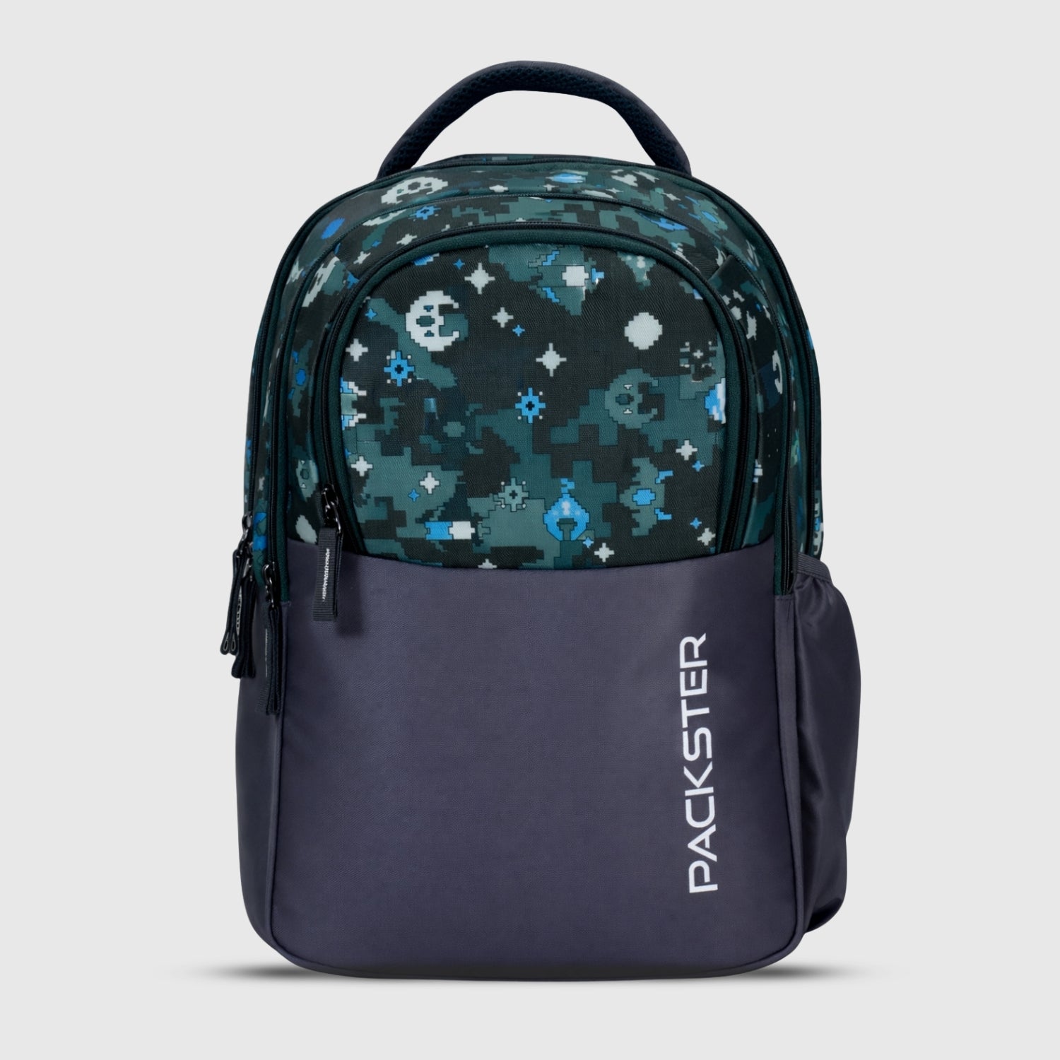 Packster Macpat 19L School Backpack for Girls |Water-Resistant |  Lightweight with Padded Shoulder Straps | 3 Compartments | Ideal for Books, Lunch Box & Essentials