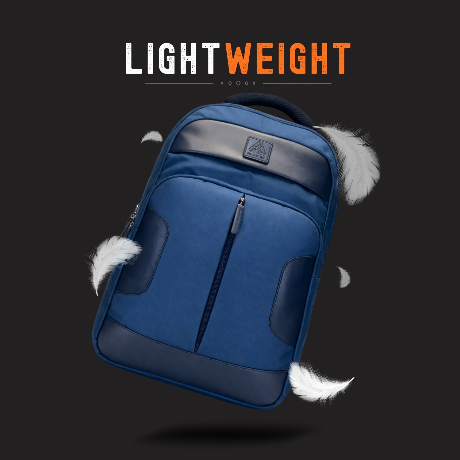 Navy Blue Laptop Backpack