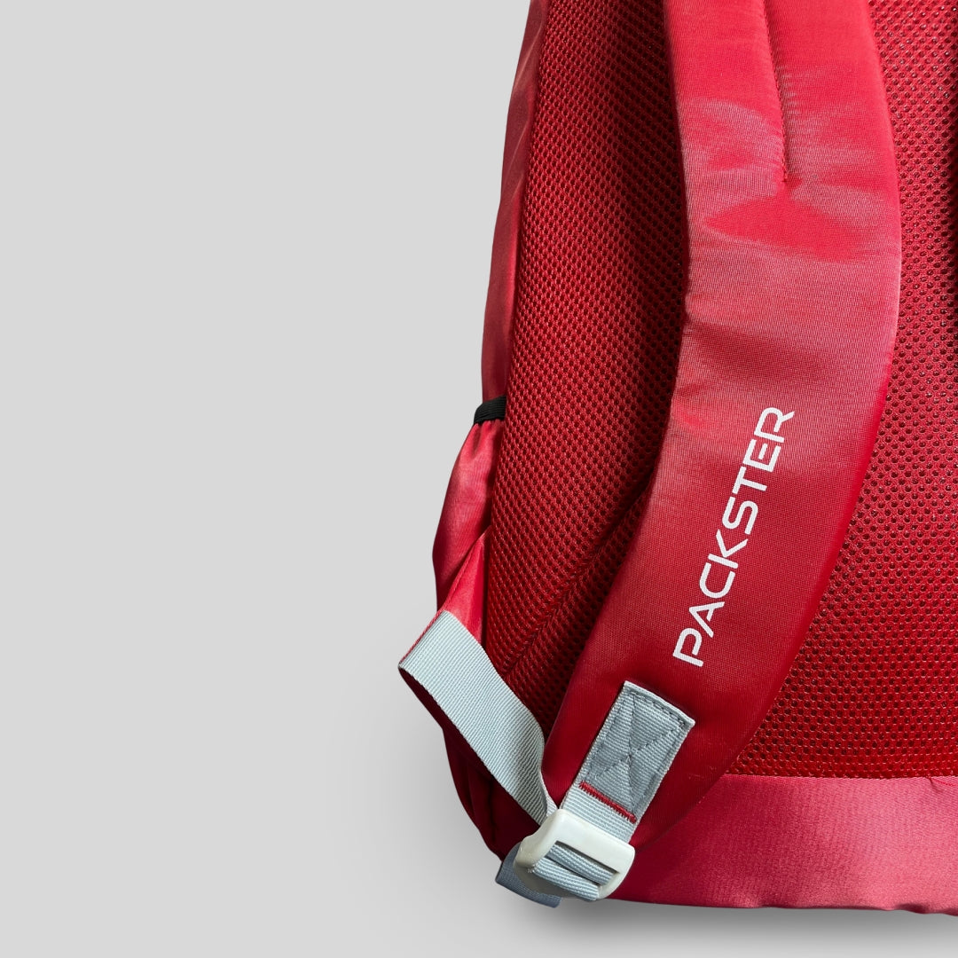 Packster BTC Series – BTC-ADVENTURE Casual Laptop Backpack | 36L | Red & Navy