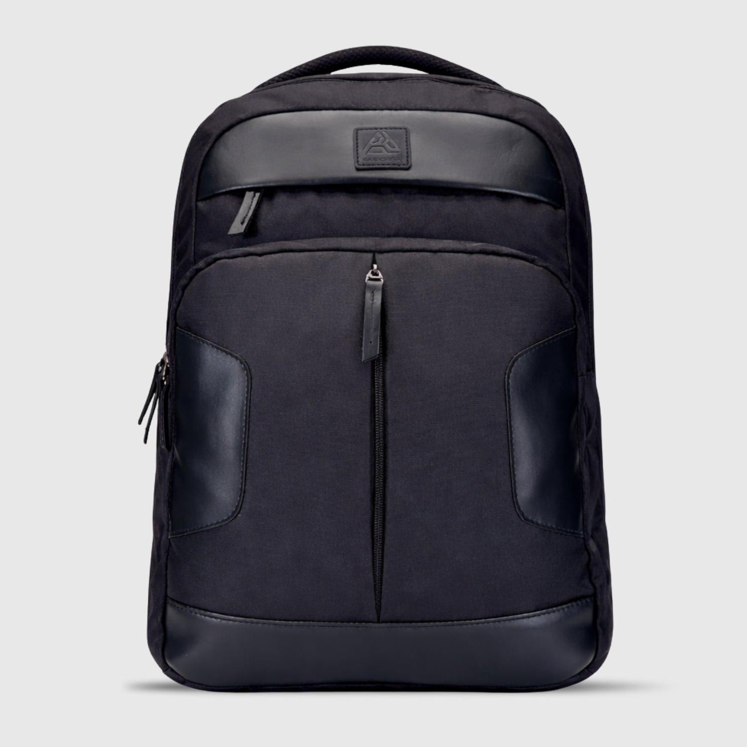 Agate 28L Laptop Backpack Black Water Resistant Lightweight Office Travel Bag with Padded Laptop Compartment & Trolley Sleeve