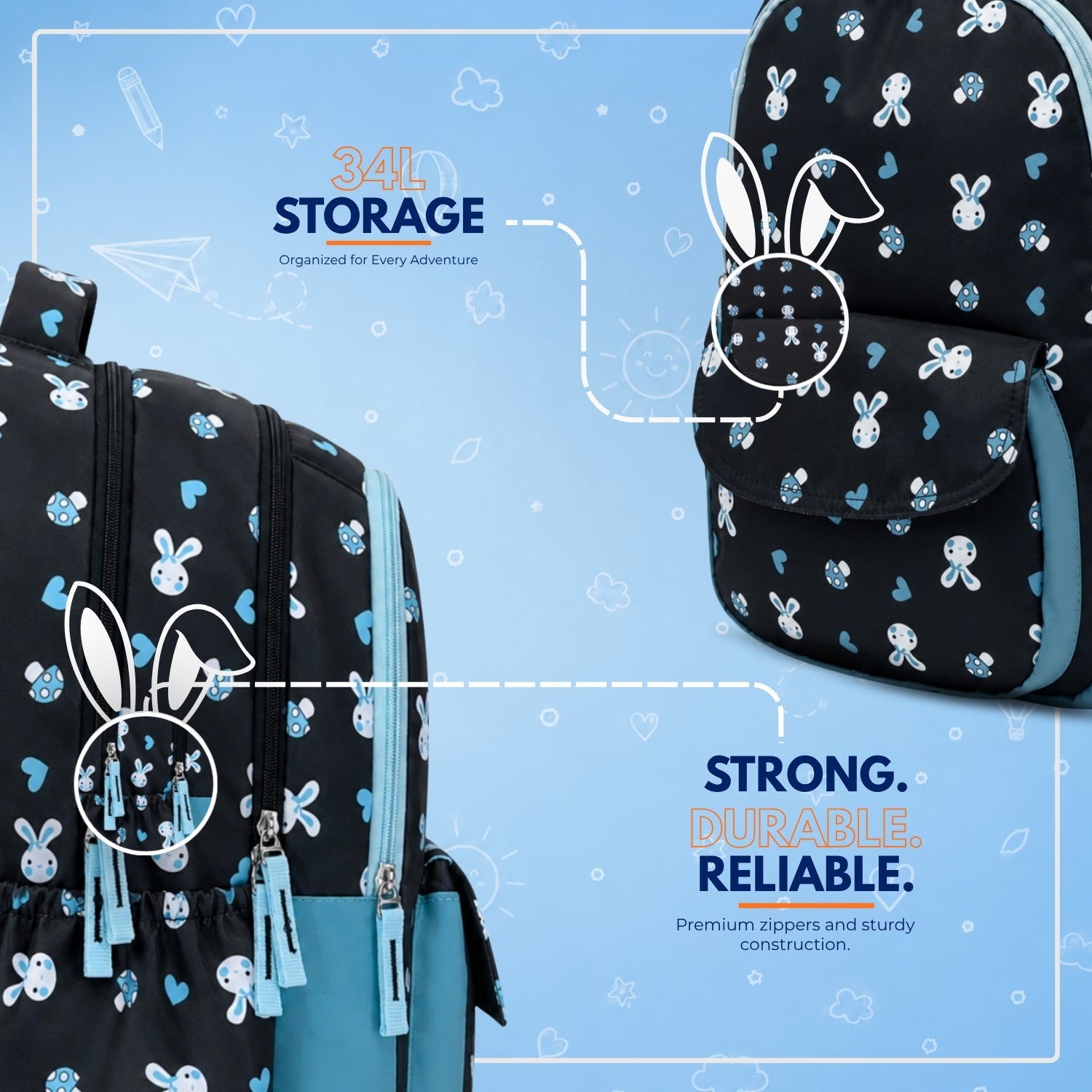School Backpack for Girls
