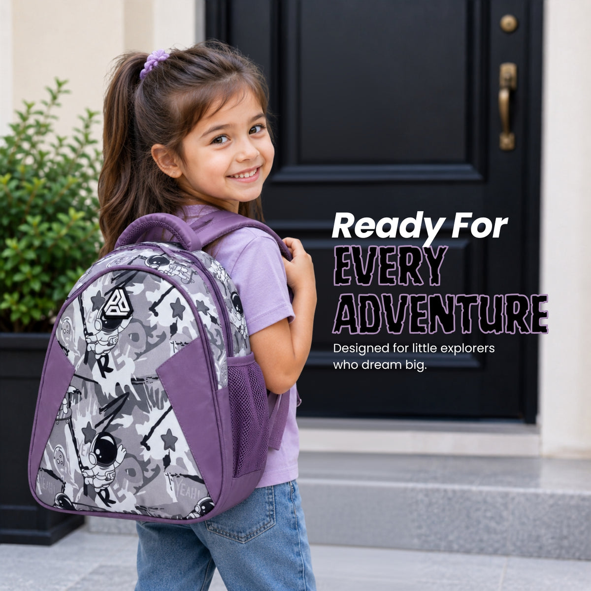 Lavender School Bag for Kids