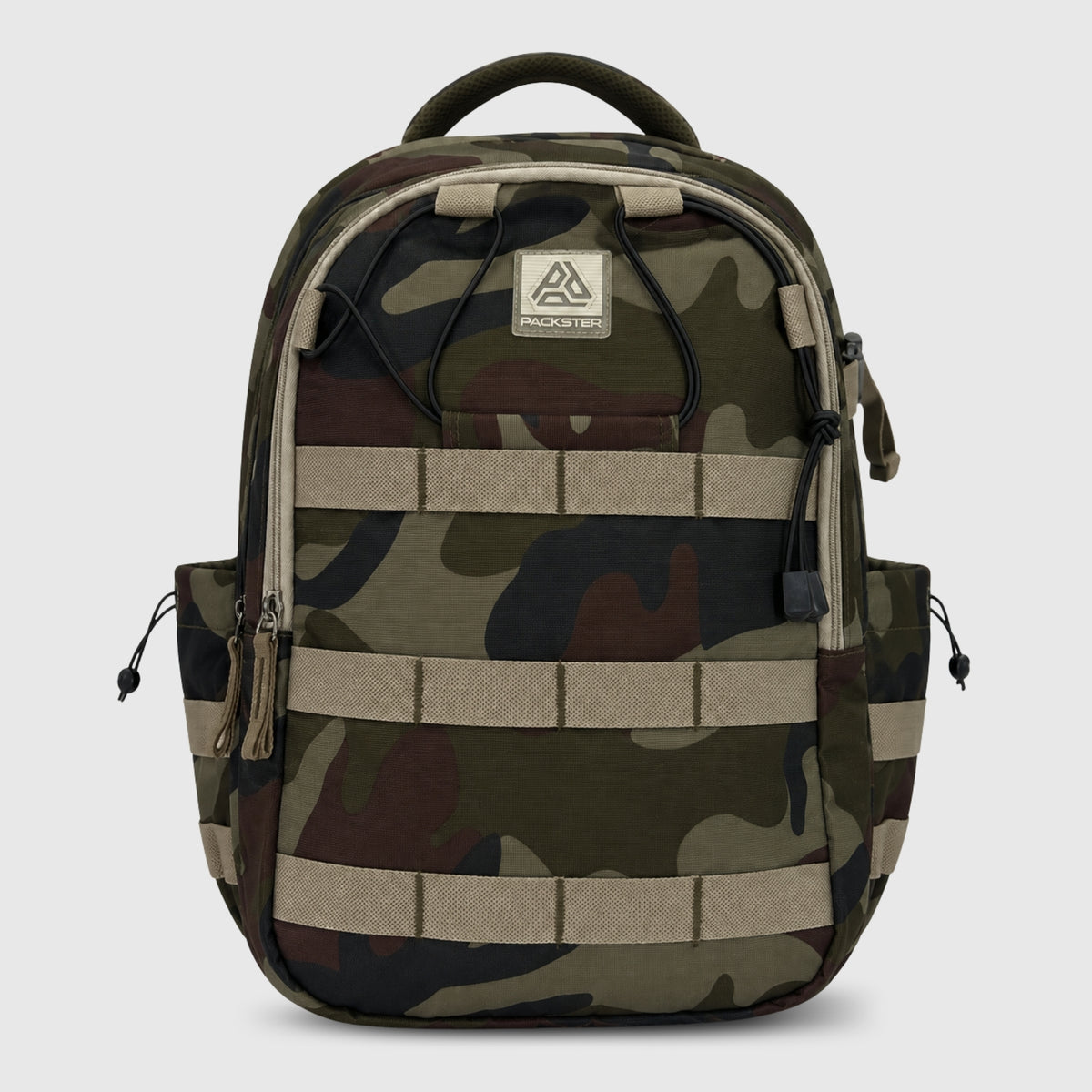  Khaki Travel Backpack 