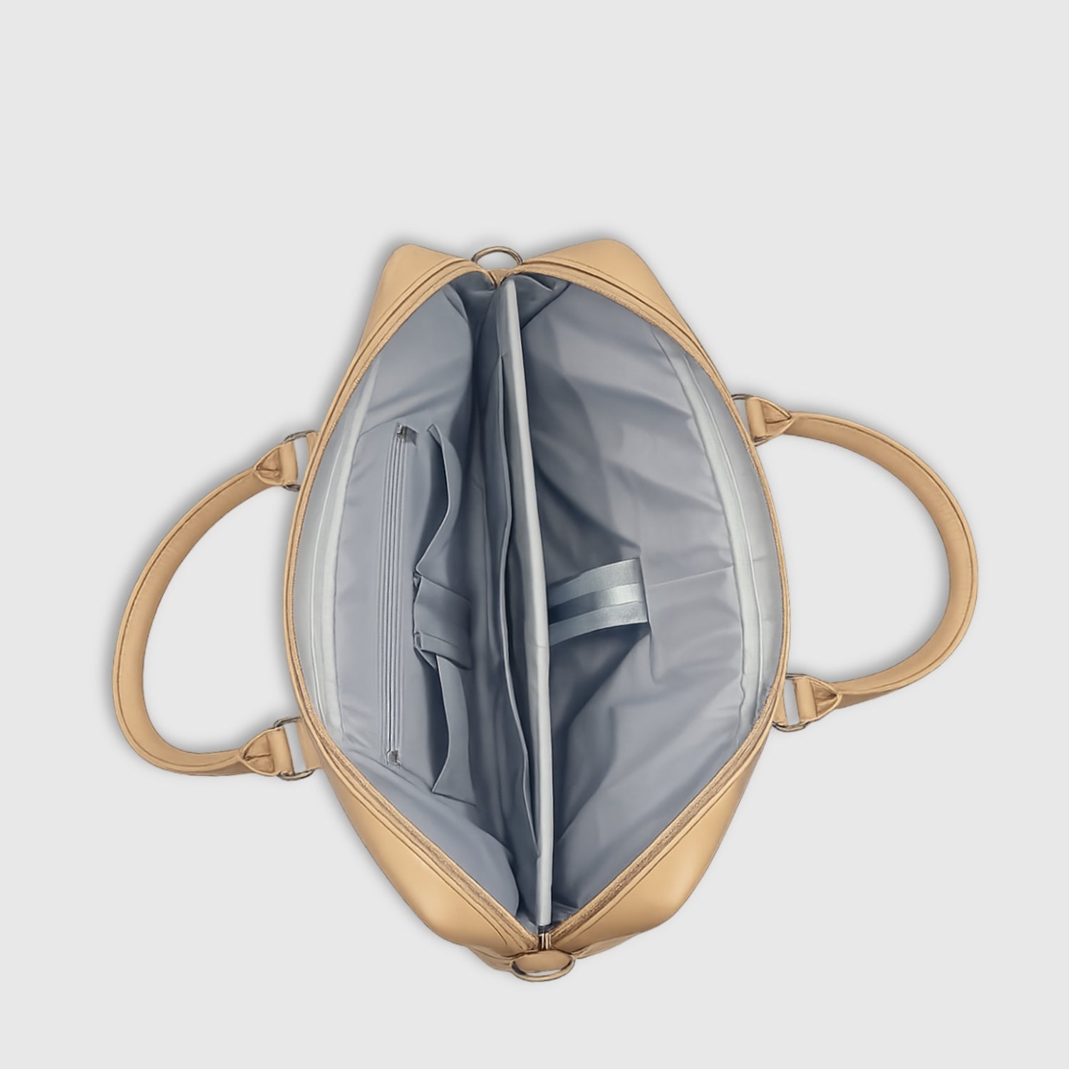 Packster Premium Leather Laptop Bag for Men, Deer Napa Crushed Effect, Up to 13 Inch, Messenger Bag with Adjustable Strap, Trolley Sleeve, Organiser