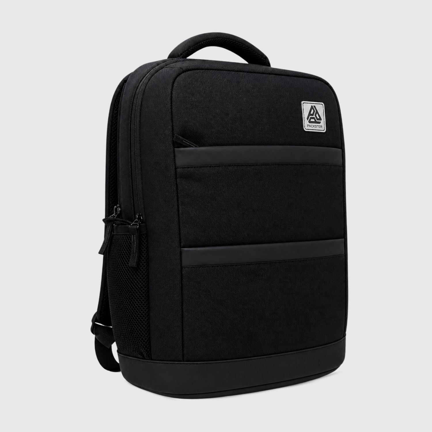 Black Office Backpack for Men