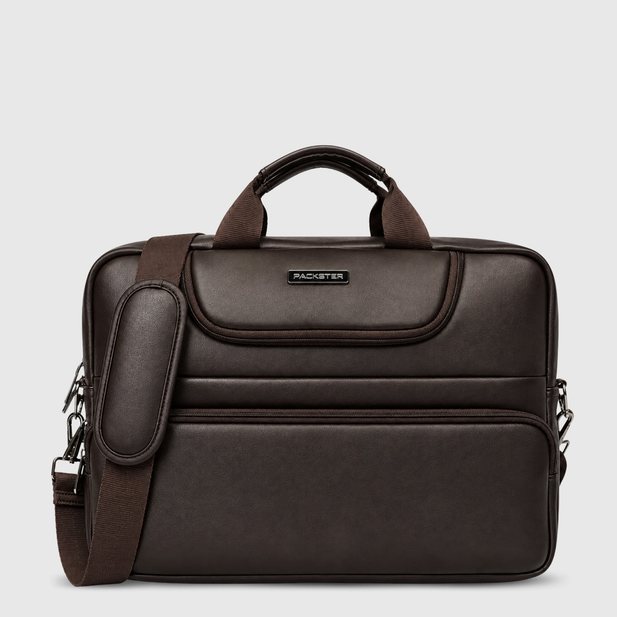 Brown Laptop Messenger Bag