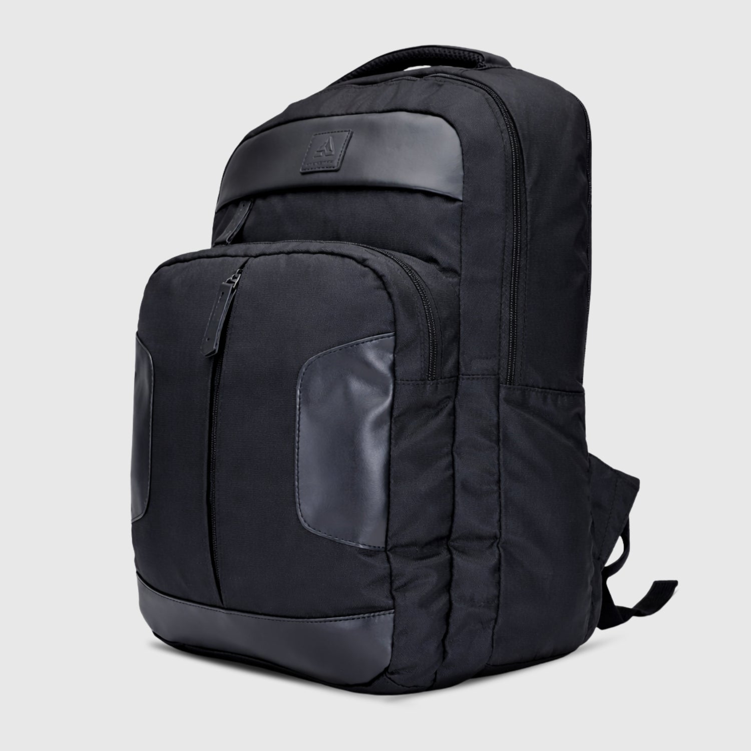 Agate 28L Laptop Backpack Black Water Resistant Lightweight Office Travel Bag with Padded Laptop Compartment & Trolley Sleeve