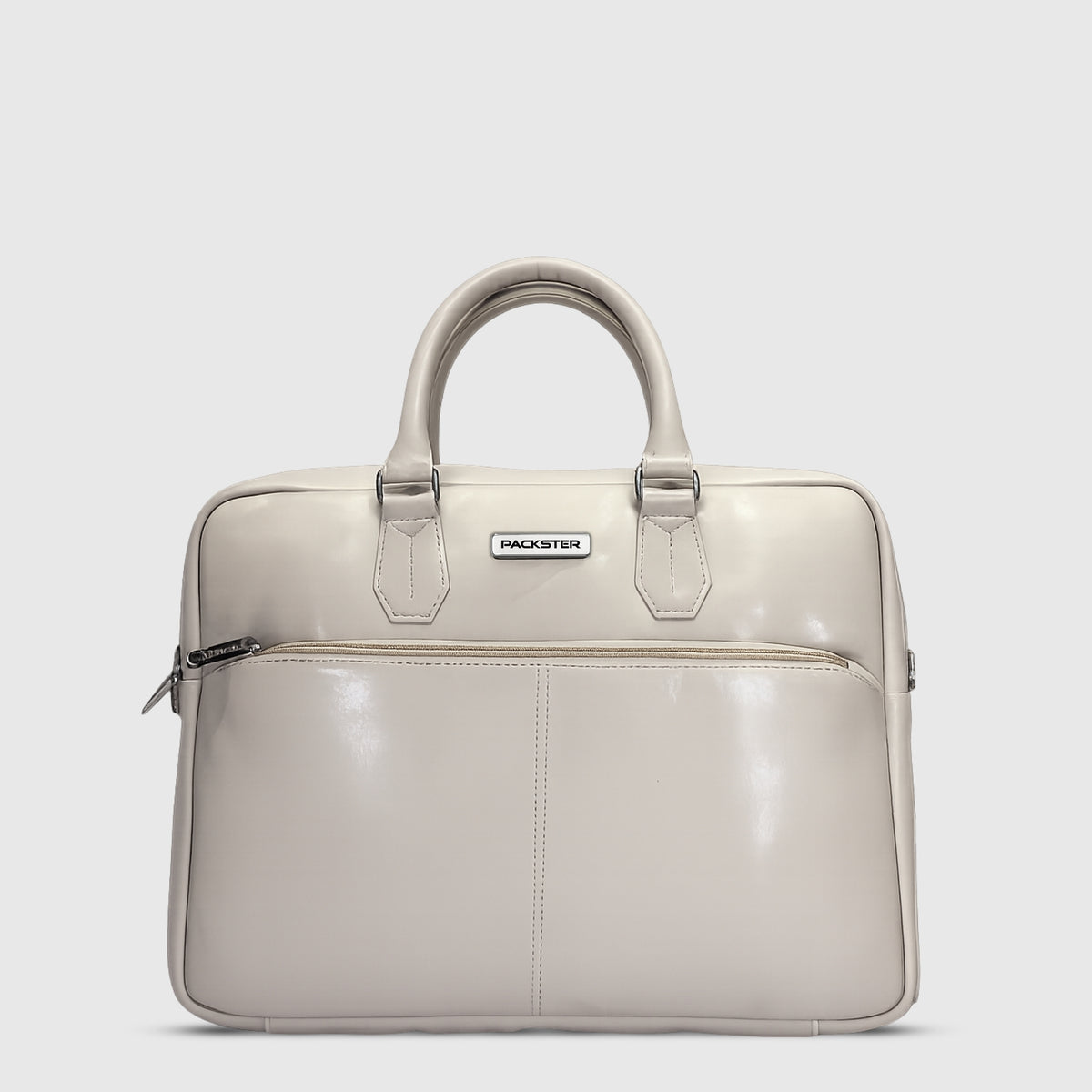 White Laptop Messenger Bag