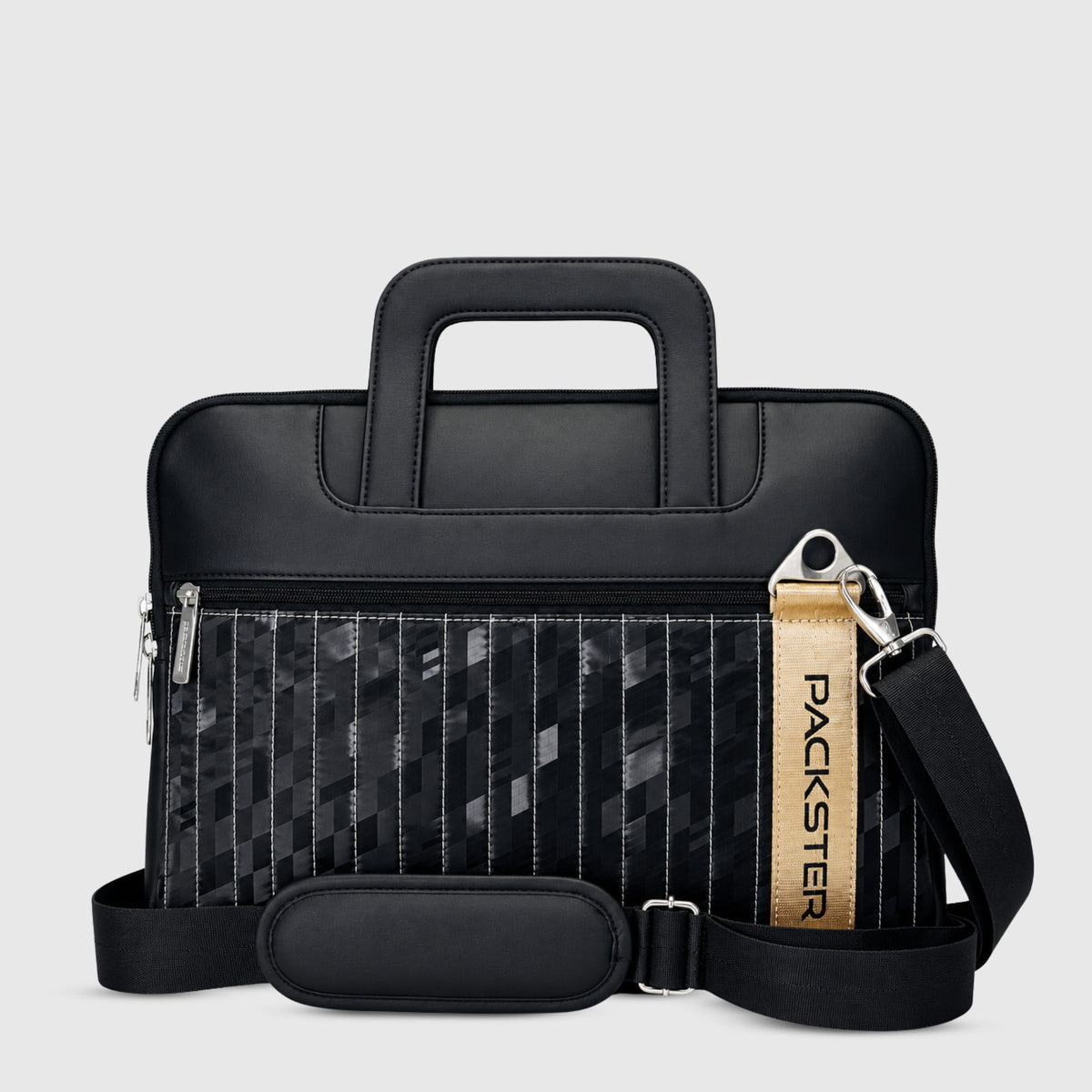 Packster KAIRO Black Laptop Sleeve for Men & Women