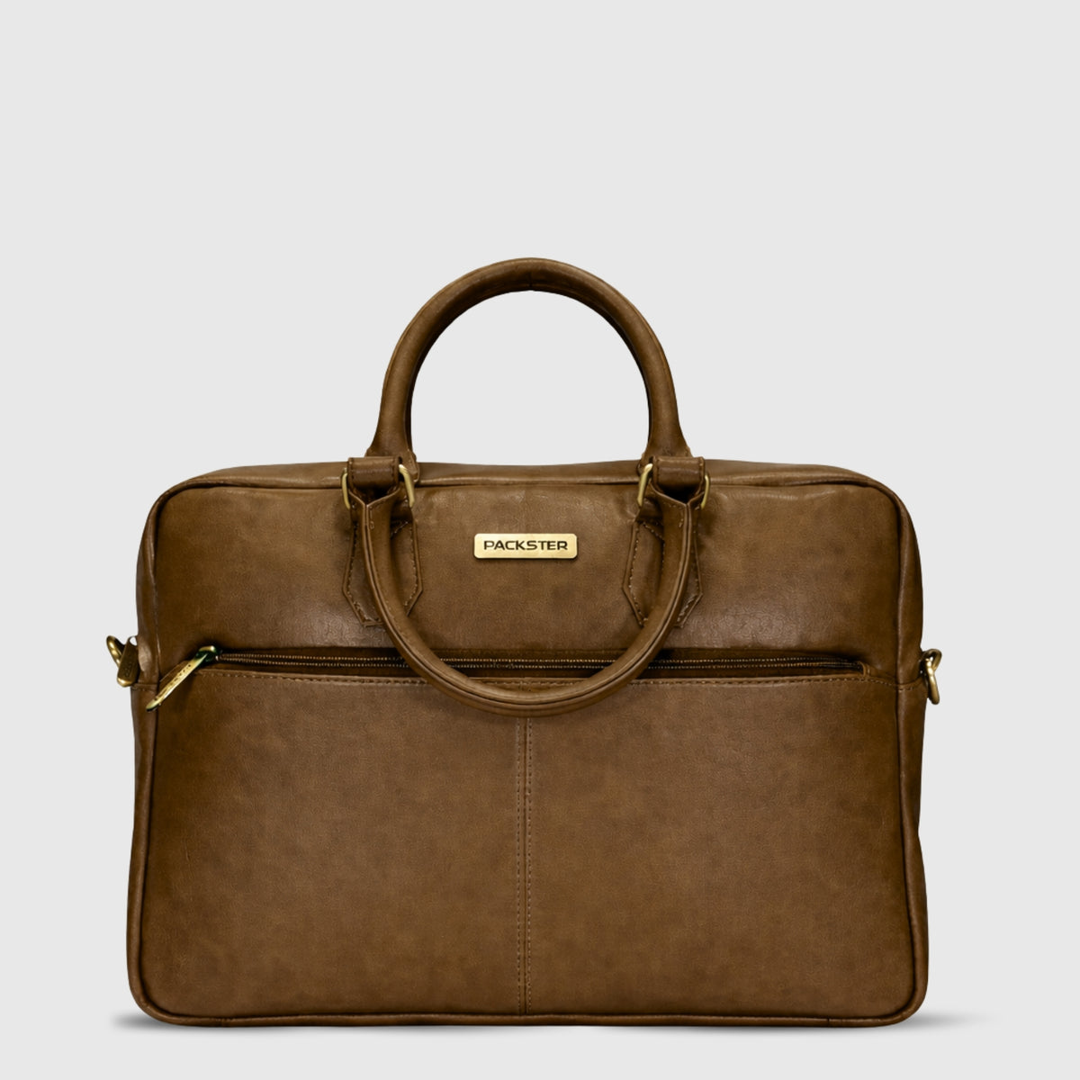 Brown Laptop Messenger Bag