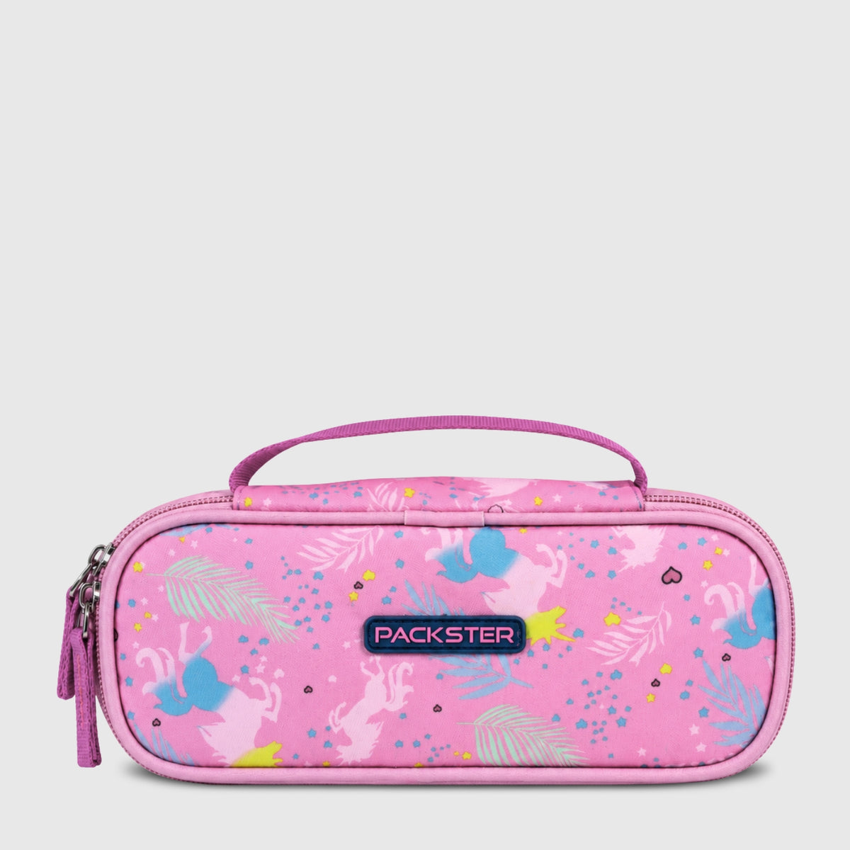 Packster Tiny Trails Pink 1.5L Unicorn Printed Pouch for Girls