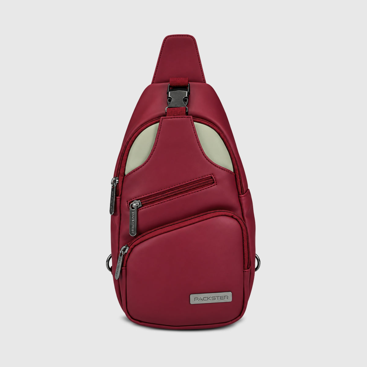 Packster CLIP 4L Maroon Crossbody Sling Bag for Men & Women