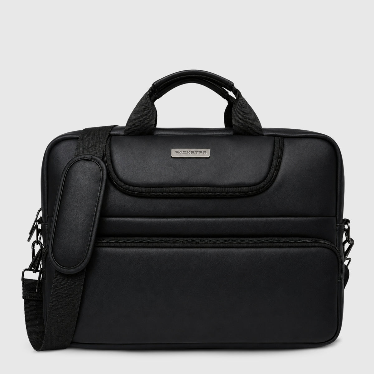Black Laptop Messenger Bag