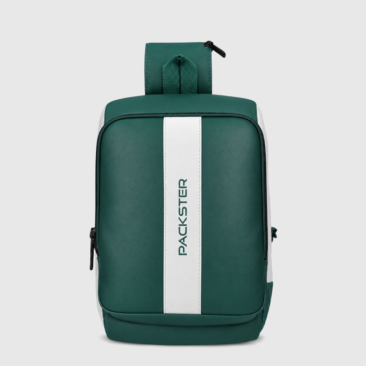 Pine Green Sling Bag for Men and Women