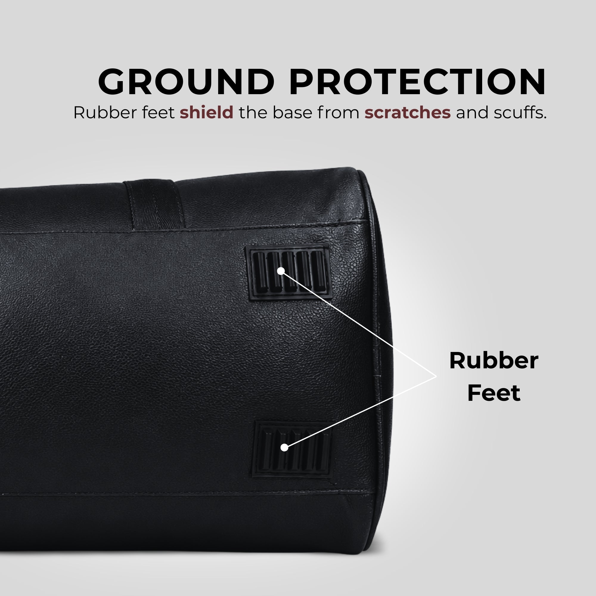 Black Travel Duffle Bag