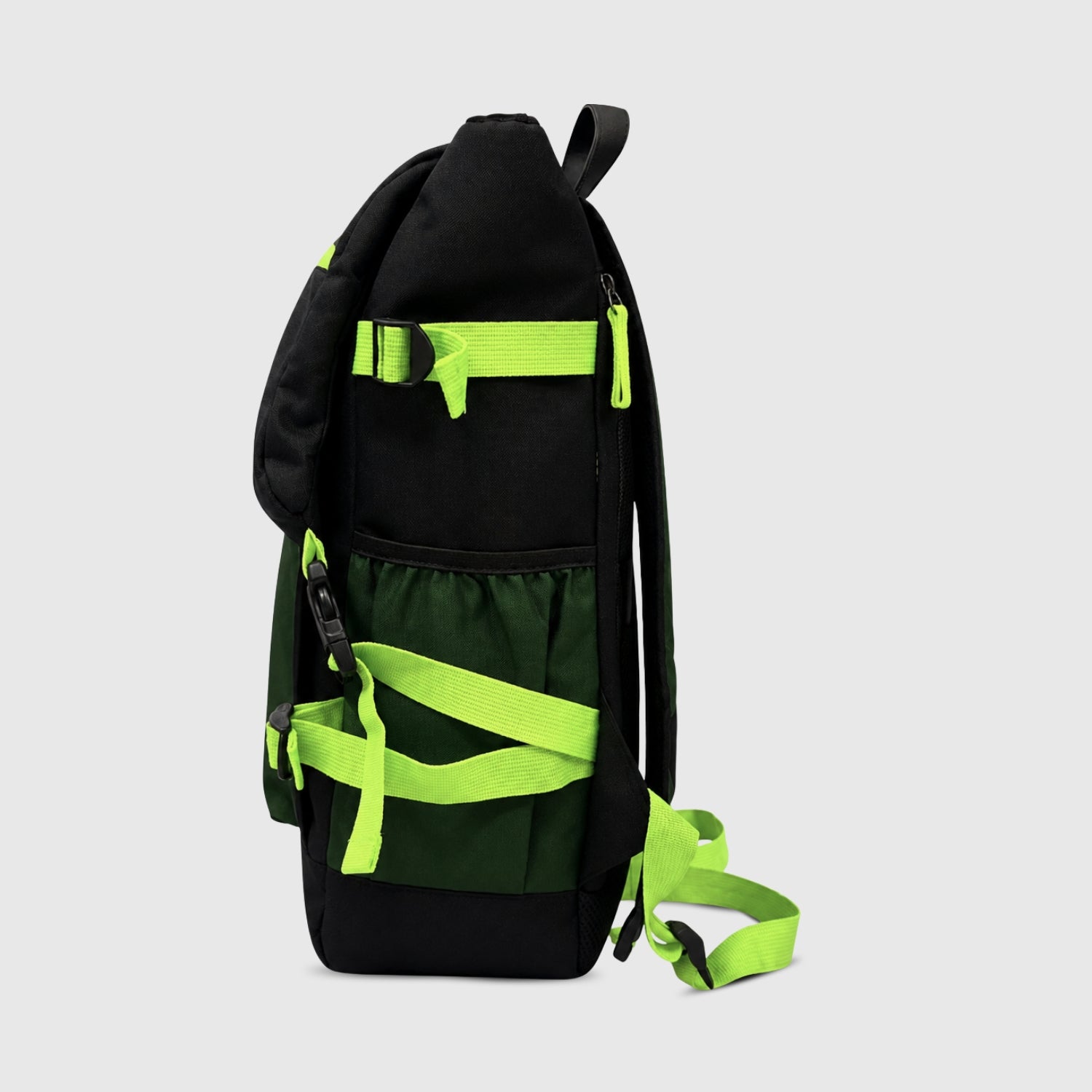  Black/Green Travel Backpack 