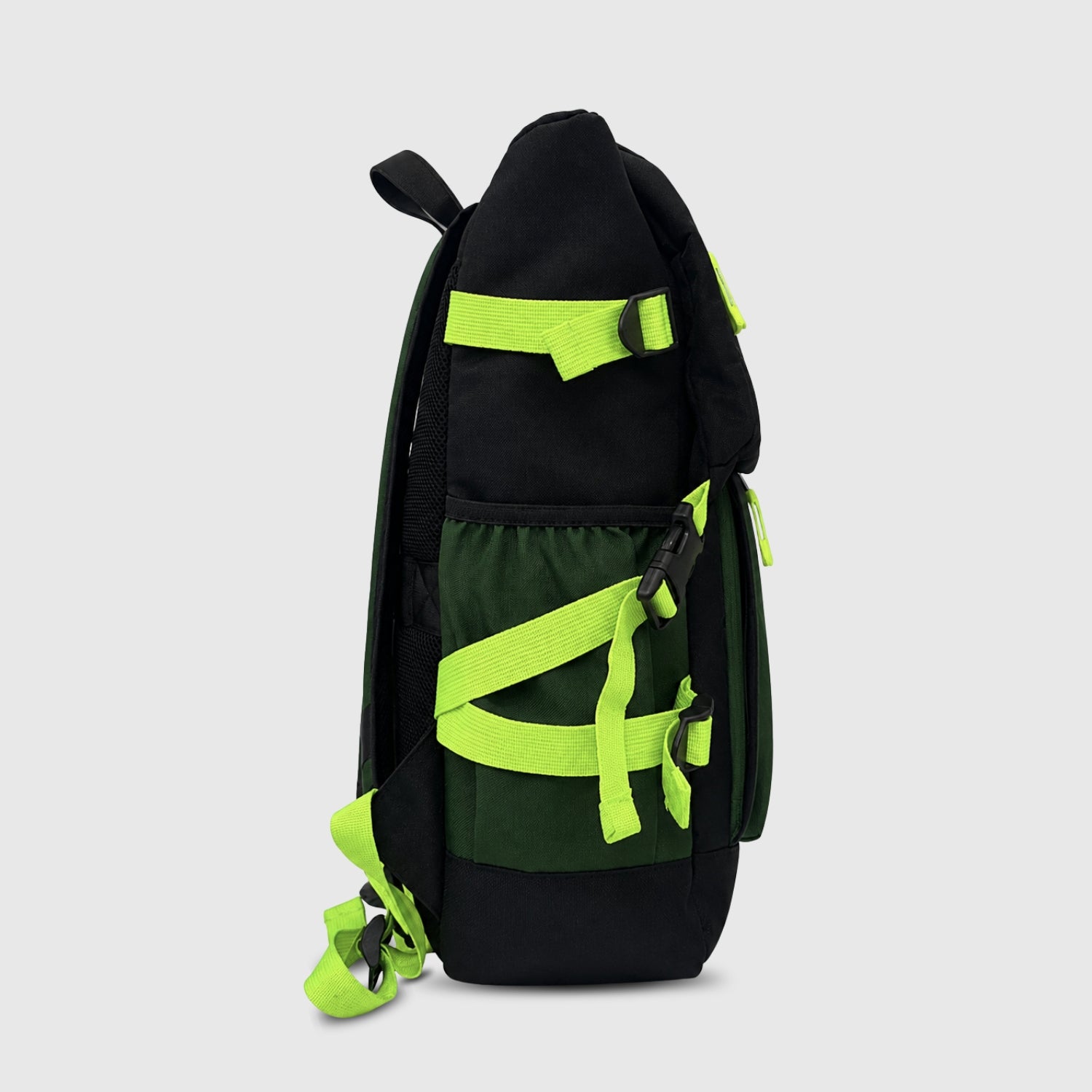  Black/Green Travel Backpack 