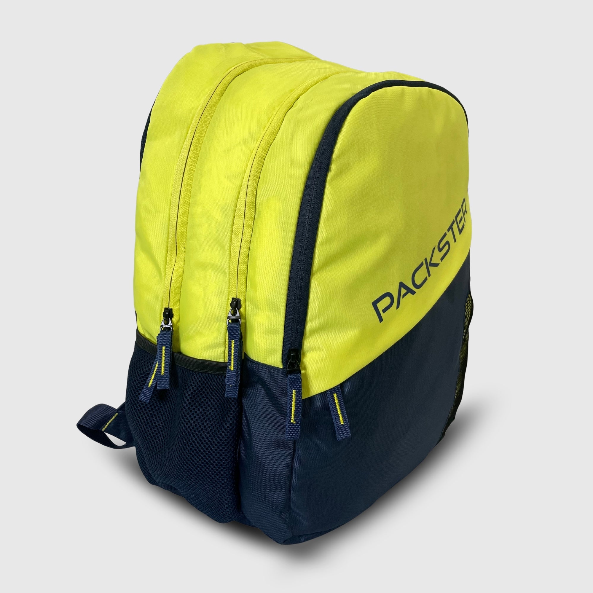 PACKSTER Zest Navy Laptop Backpack – 35L Water-Resistant Bag with Padded Laptop Sleeve for College & Travel