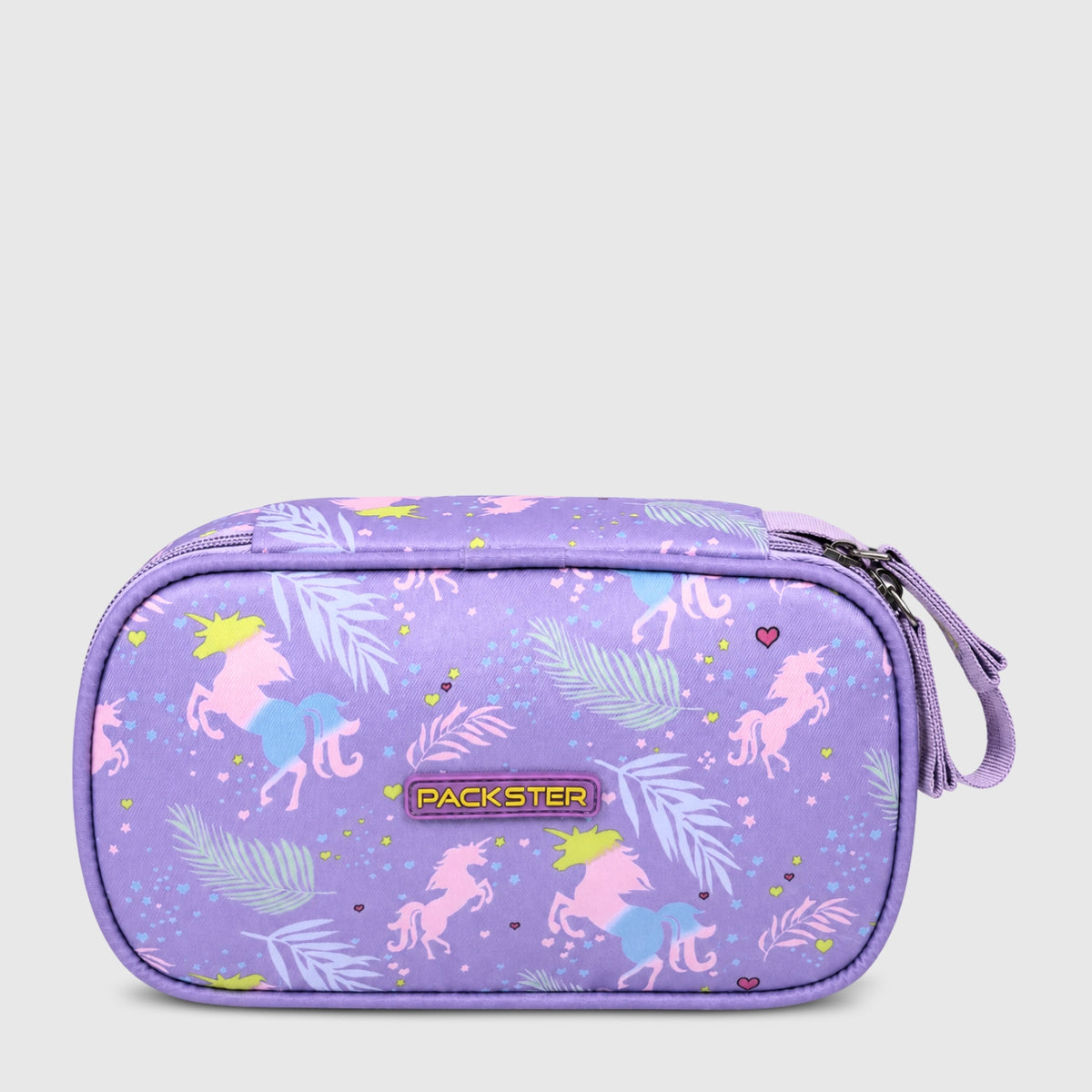 Lavender Unicorn Pouch for Girls