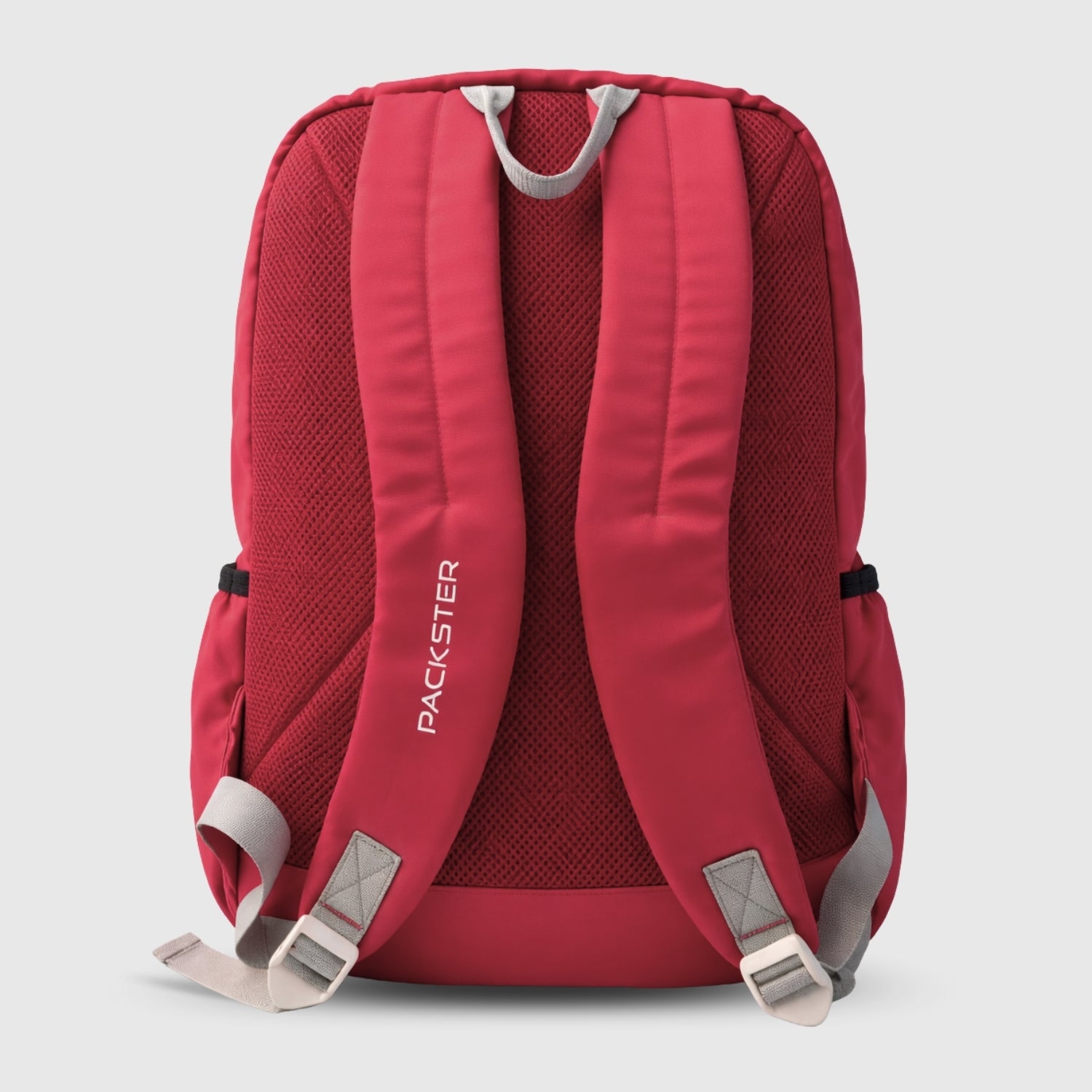 Packster Adventure red 36L Laptop Backpack for Students | Triple Compartment, Organizer Pockets, Water-Resistant School & Travel Bag