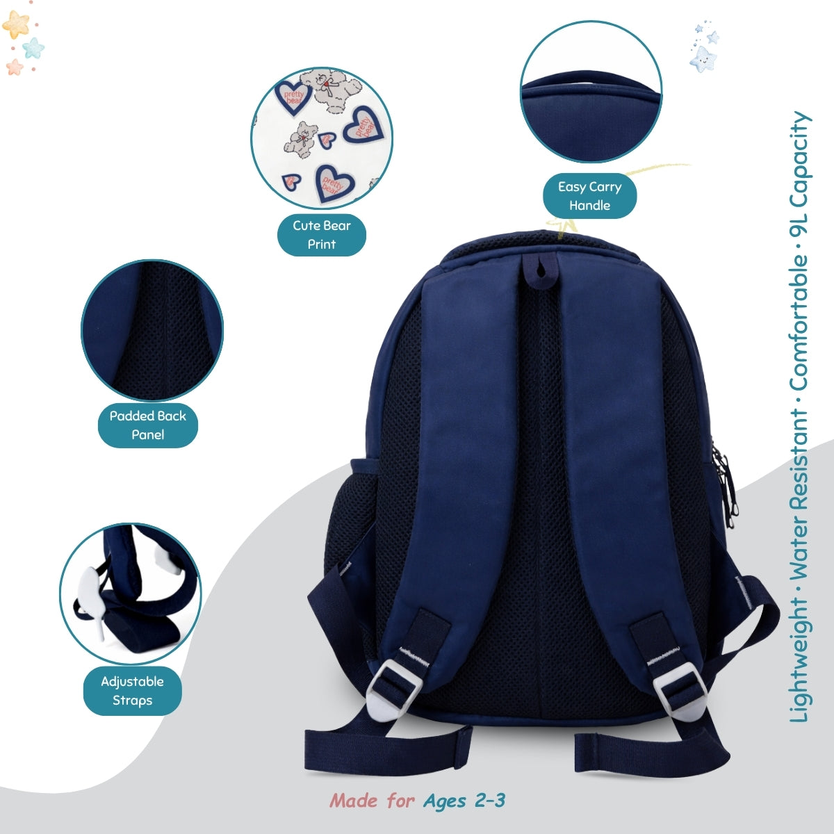 Blue Toddler Backpack