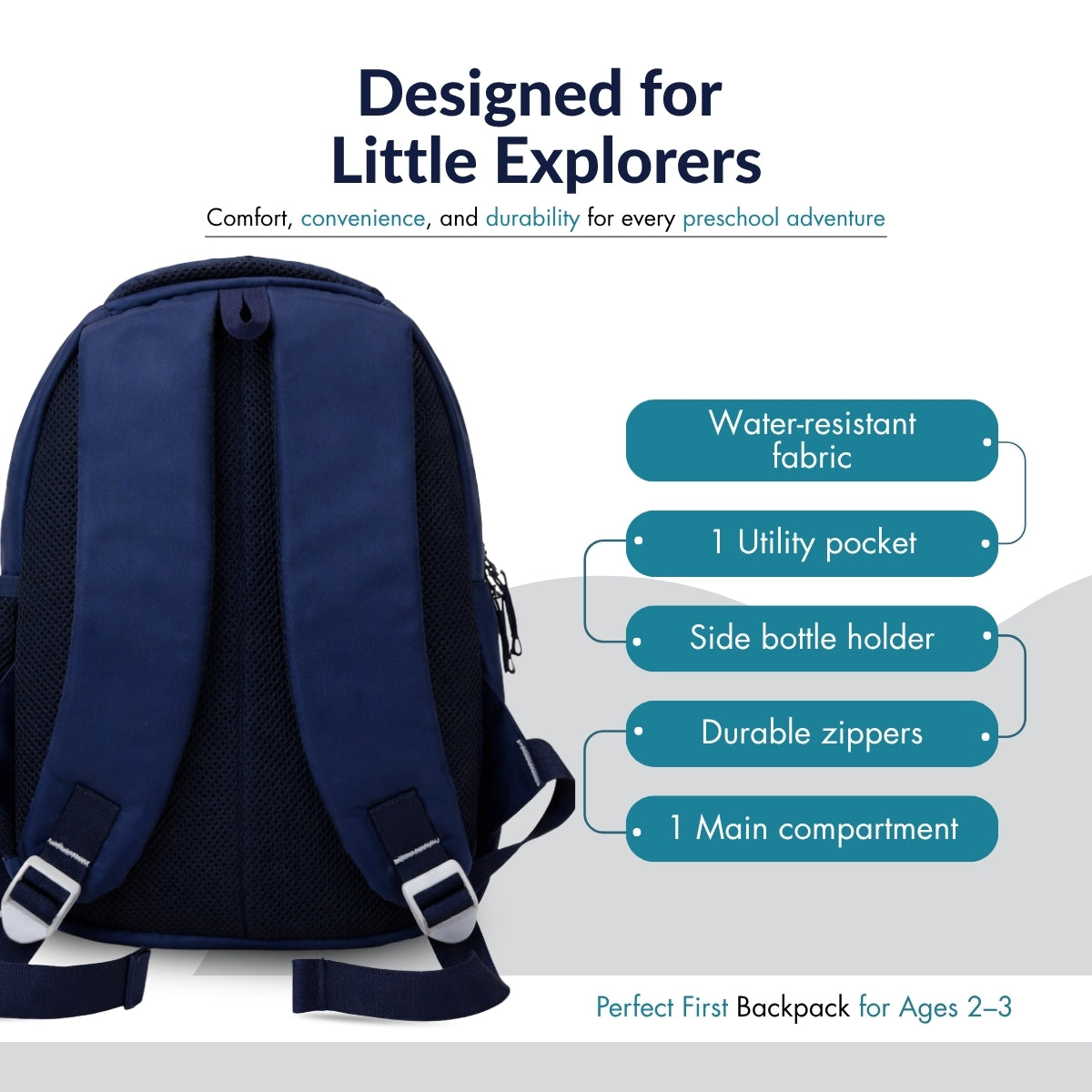 Blue Toddler Backpack