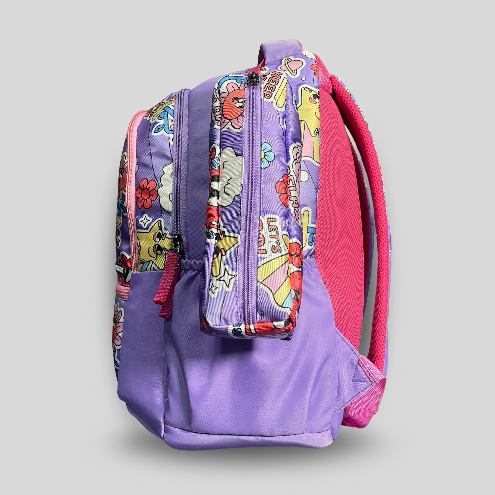 Packster BTS Series – BTS-RELAX Backpack – Lavender | 35L School & Travel Backpack for Girls